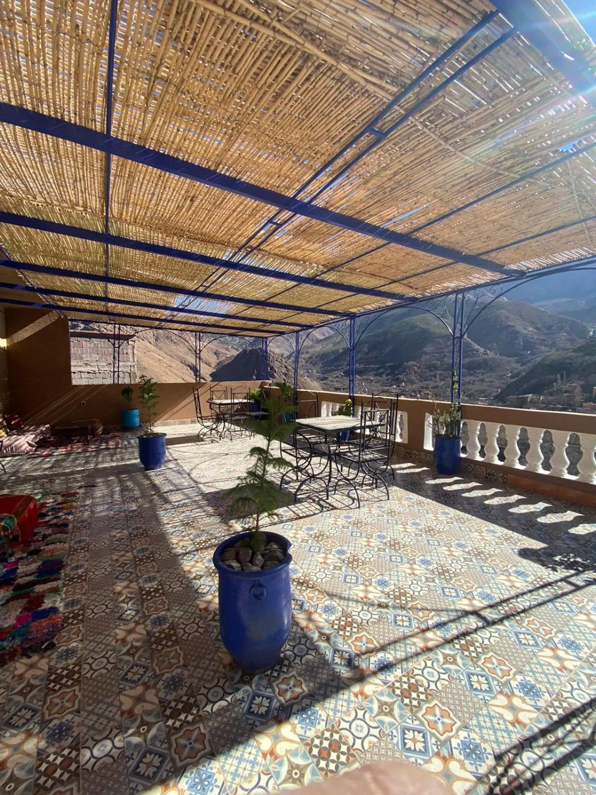 Patio in Amazigh Family Riad