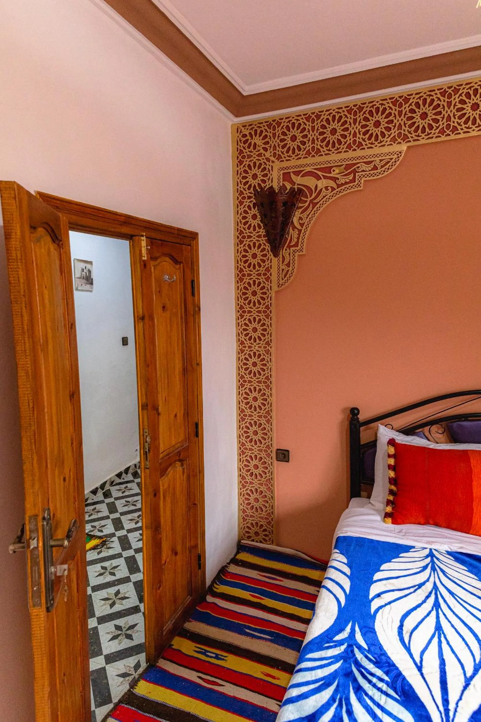 Internal: Not applicable to any particular room, Bed in Amazigh Family Riad