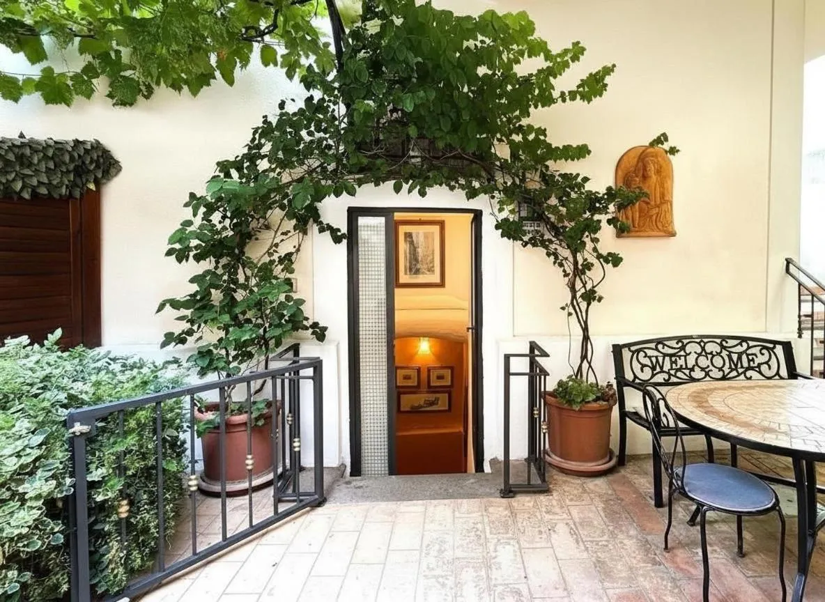 Garden in Le Clarisse Trastevere