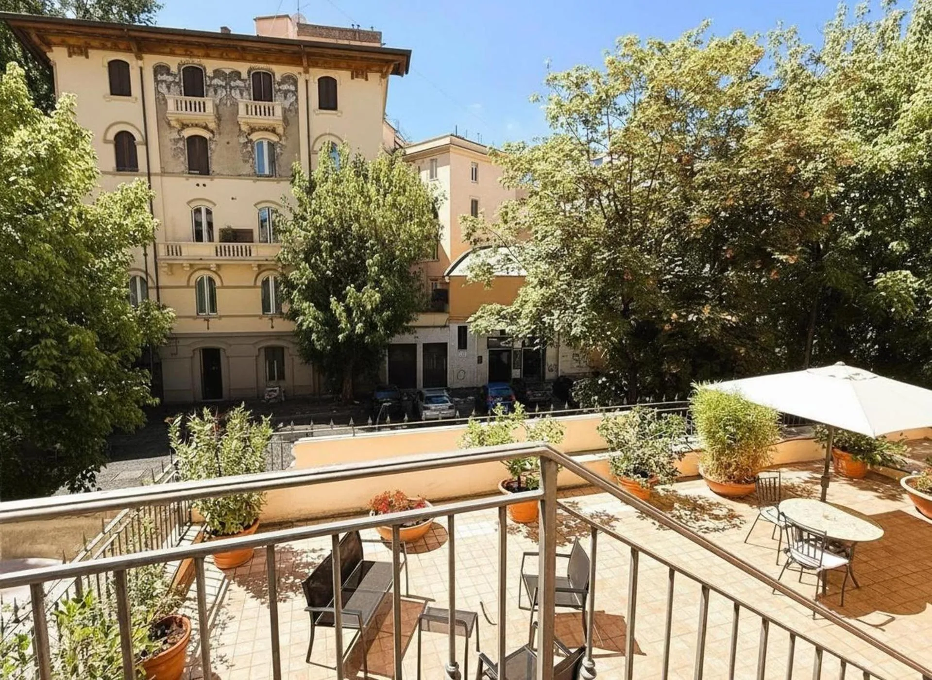 Balcony/Terrace in Le Clarisse Trastevere