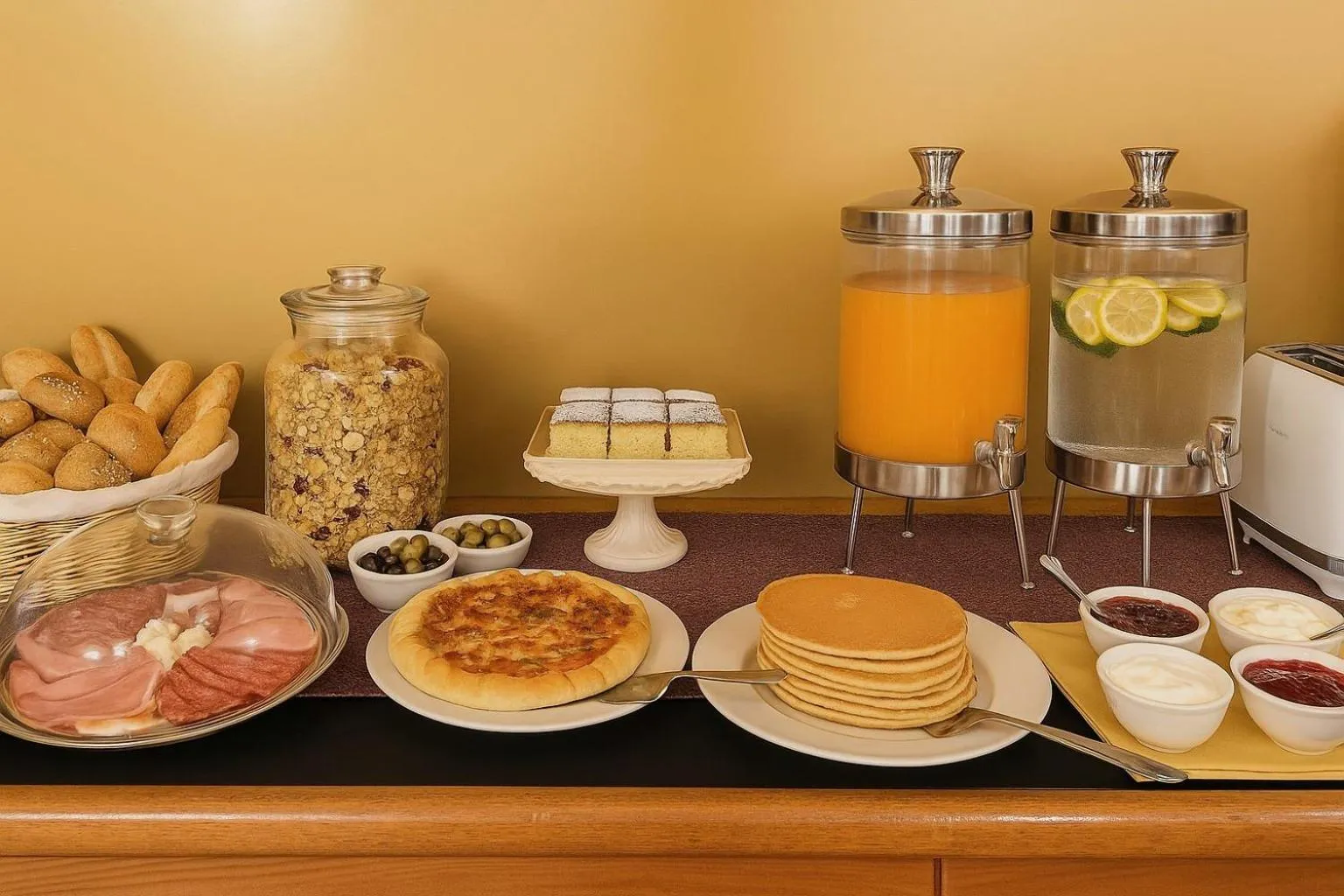 Breakfast in Le Clarisse Trastevere