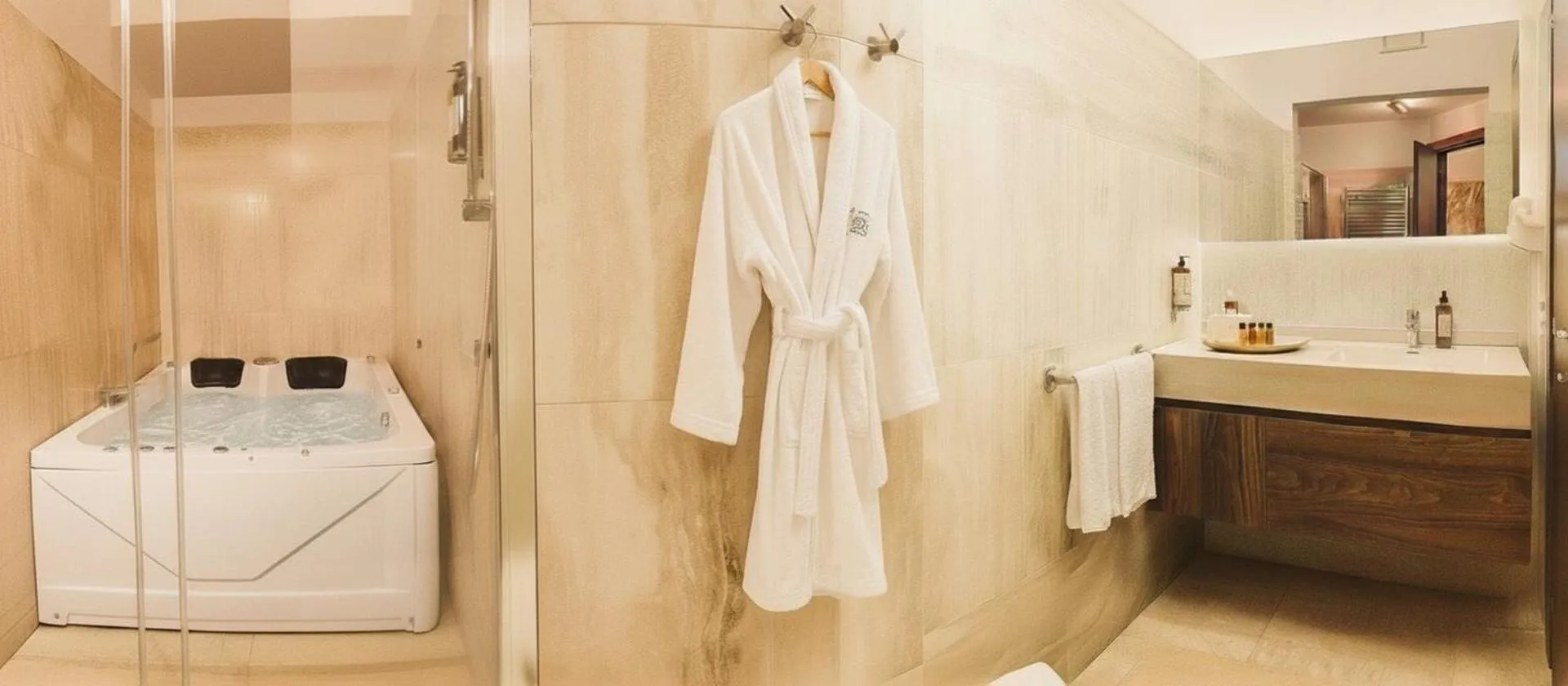 Shower in Le Clarisse Trastevere