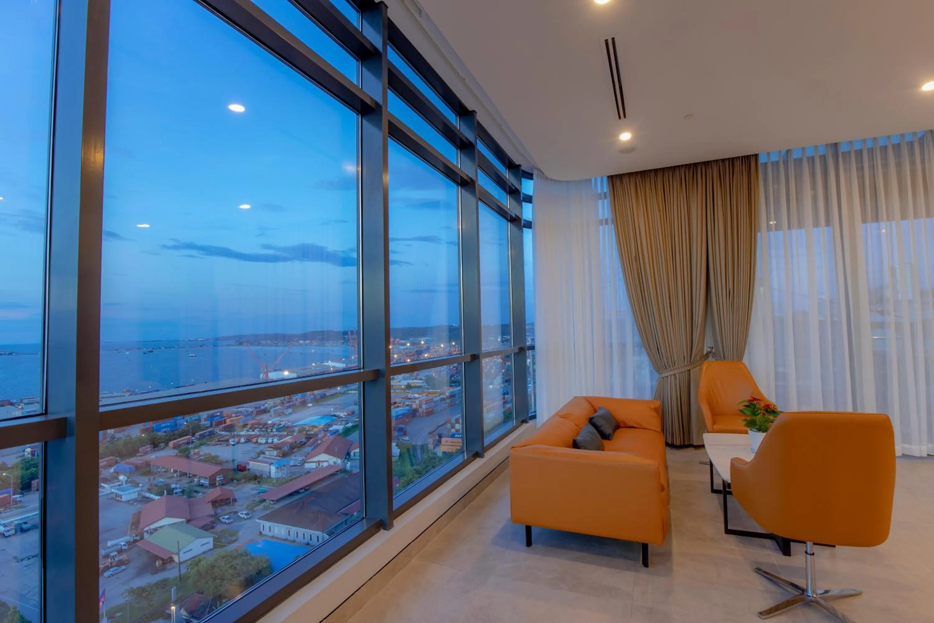 Seating area in Seascape Palace Hotel
