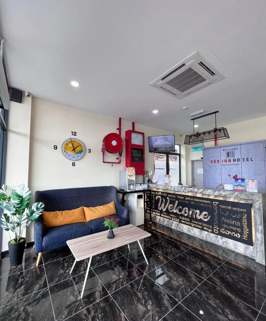 Lobby or reception in M Design Hotel@KLIA,Sepang