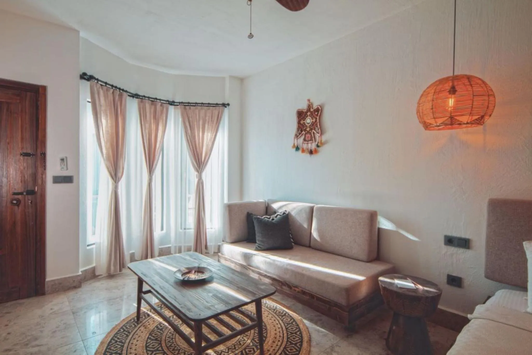 Bedroom, Bed in Beach 222 Oludeniz