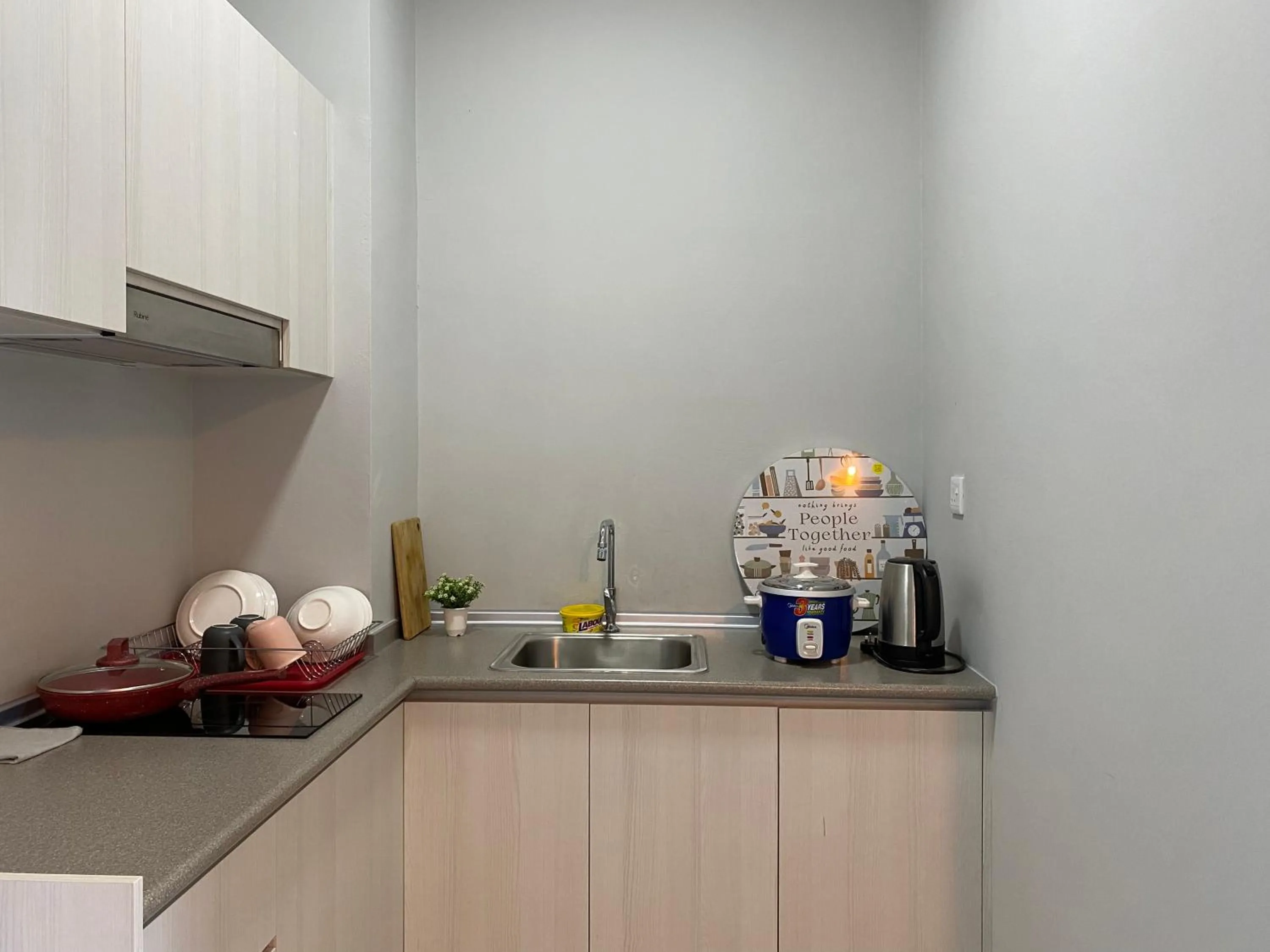 Kitchen or kitchenette in Alawa @ Jesselton Quay Kota Kinabalu