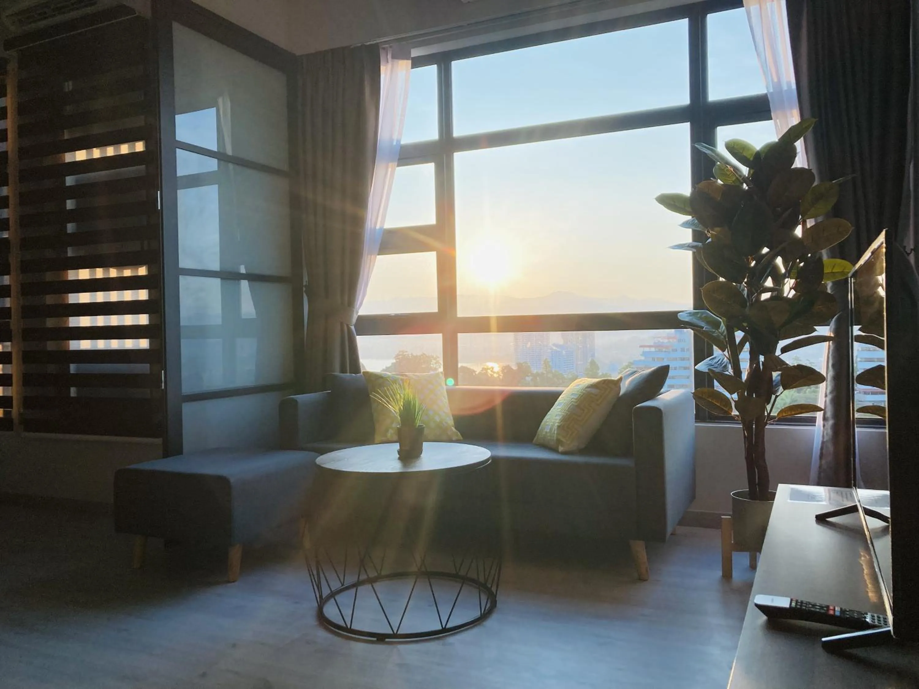 Living room in Alawa @ Jesselton Quay Kota Kinabalu