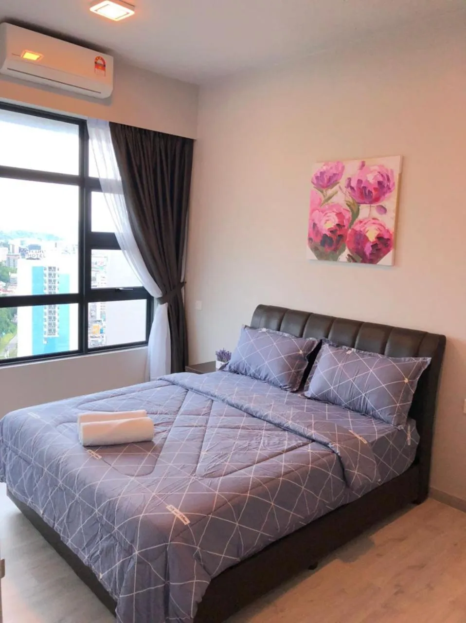 Bedroom, Bed in Alawa @ Jesselton Quay Kota Kinabalu