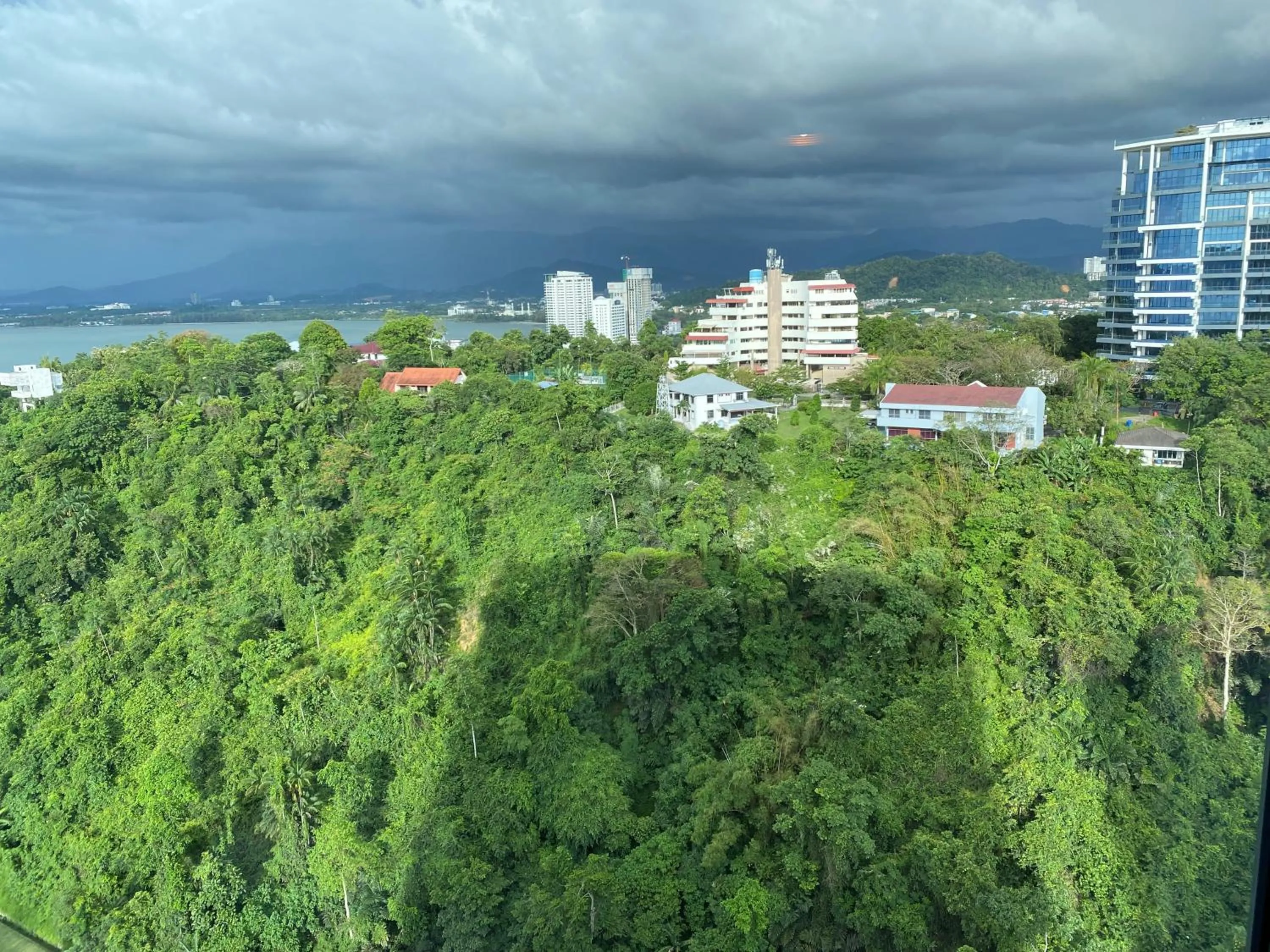 Mountain view in Alawa @ Jesselton Quay Kota Kinabalu