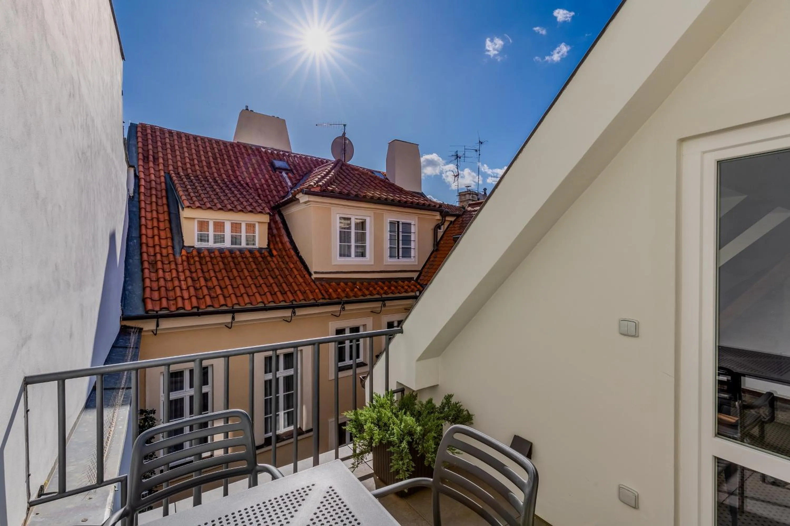 Balcony/Terrace in Hotel Ikona