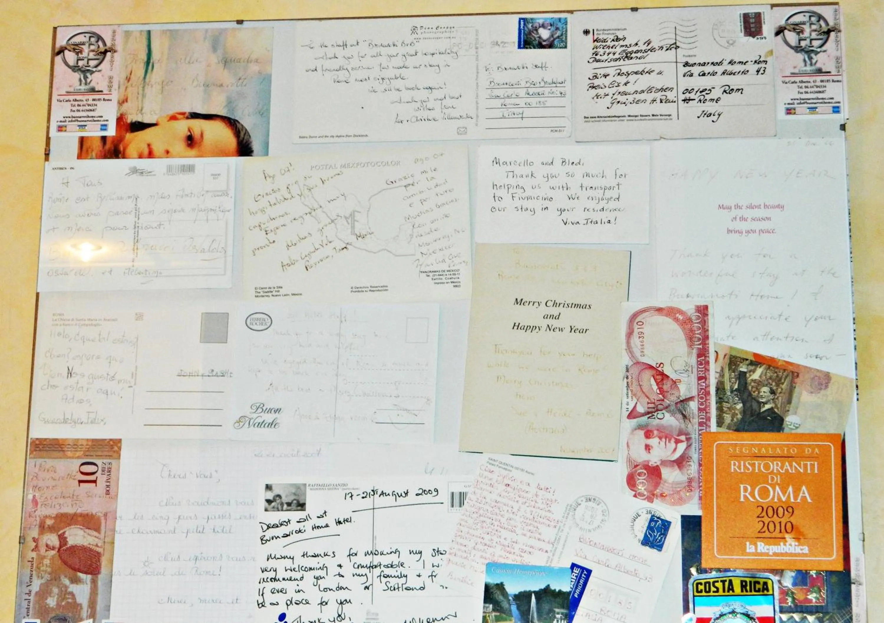 Decorative detail in Buonarroti Home