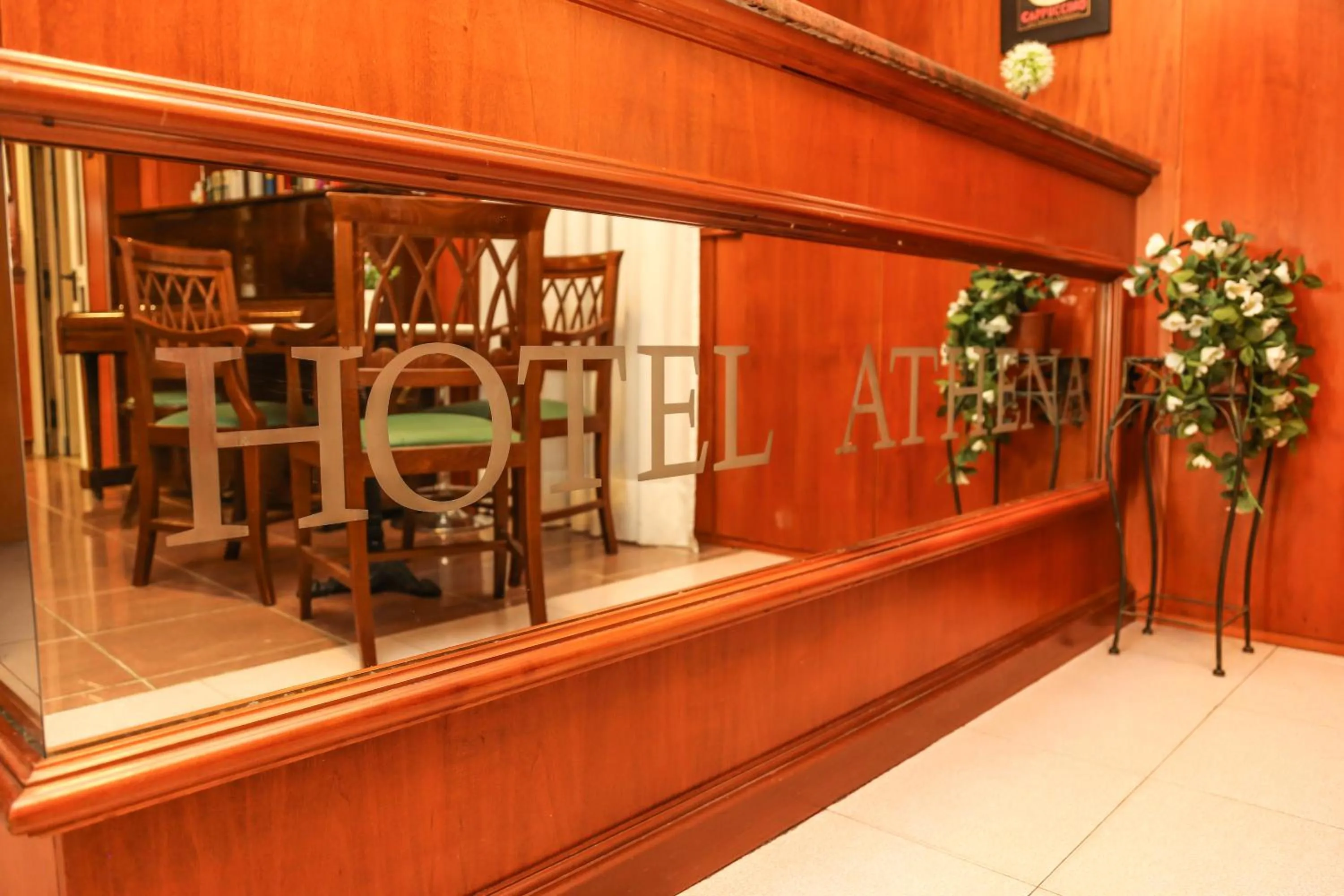 Property logo or sign in Albergo Athena