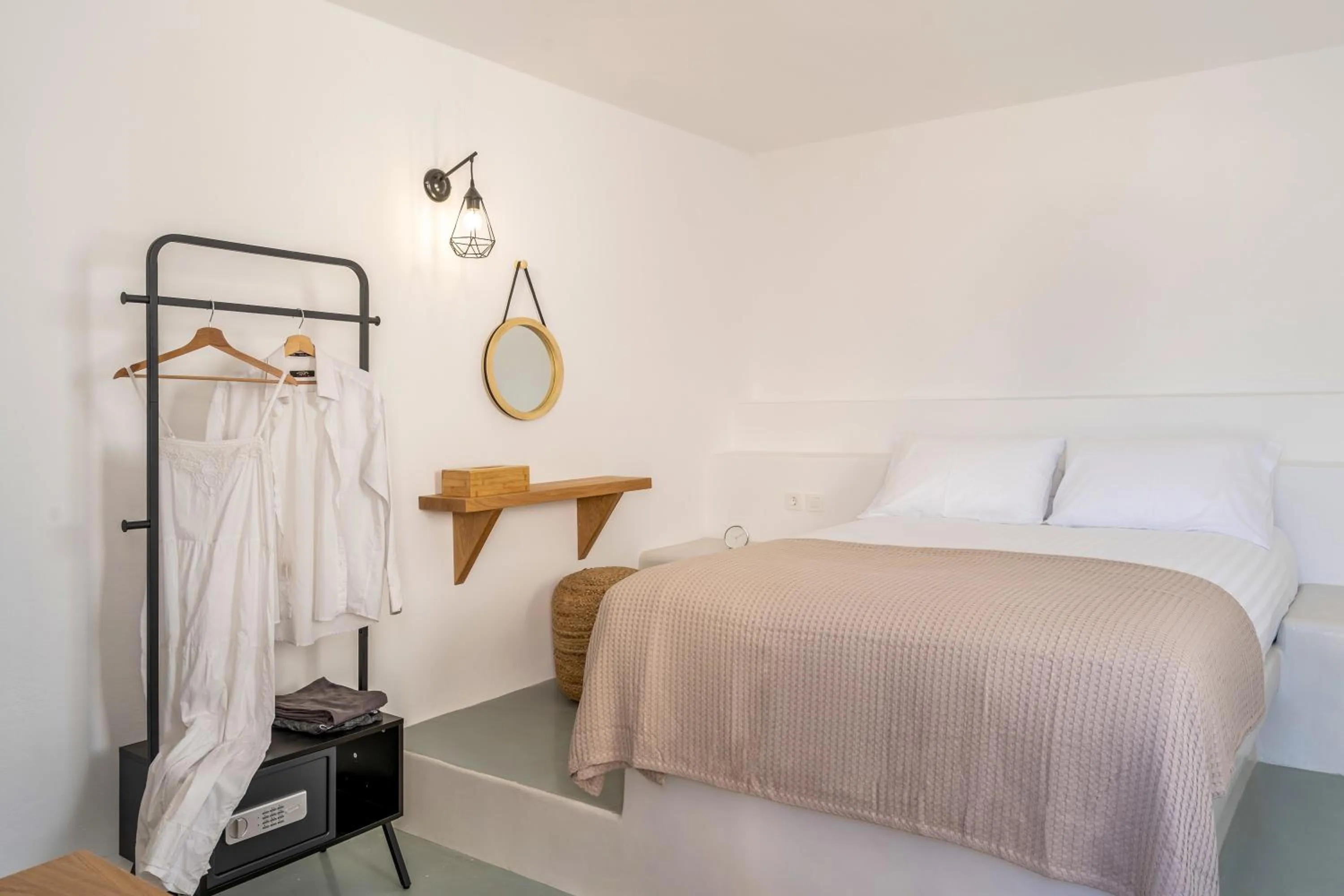 Bedroom, Bed in Evanthia Best View Thirassia Island Hotel