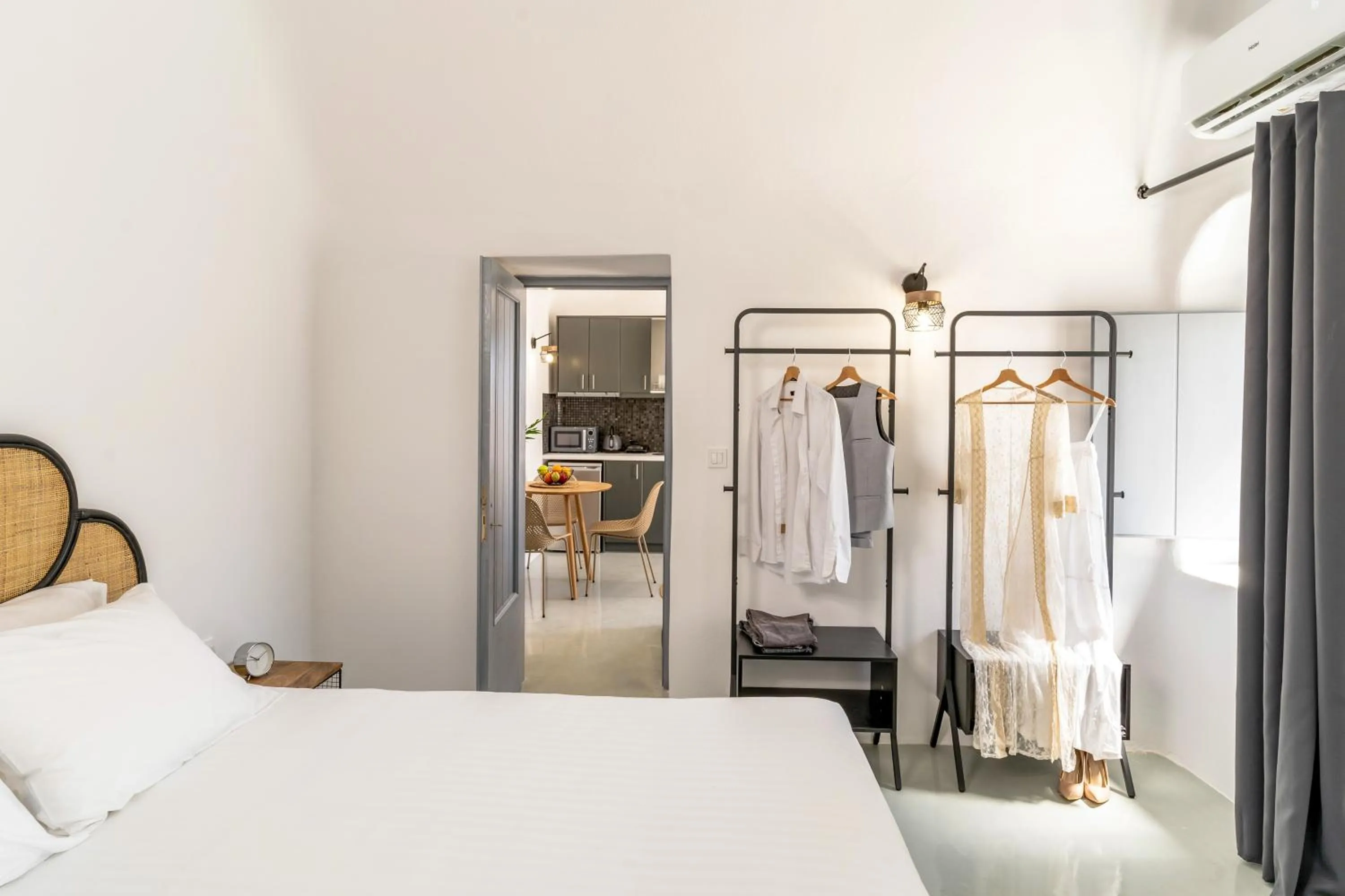 Bedroom, Bed in Evanthia Best View Thirassia Island Hotel