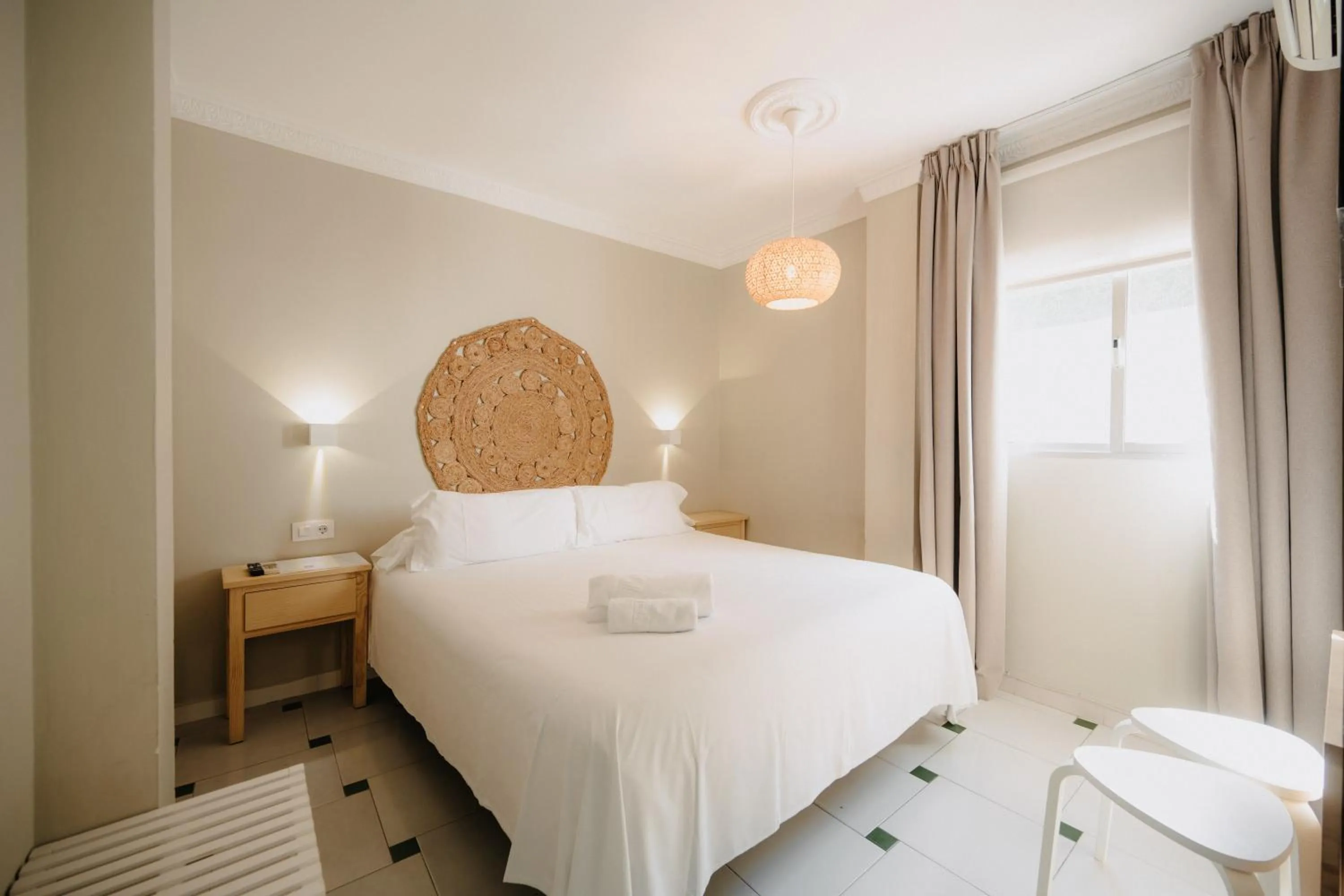 Bed in La Posada Hospedería