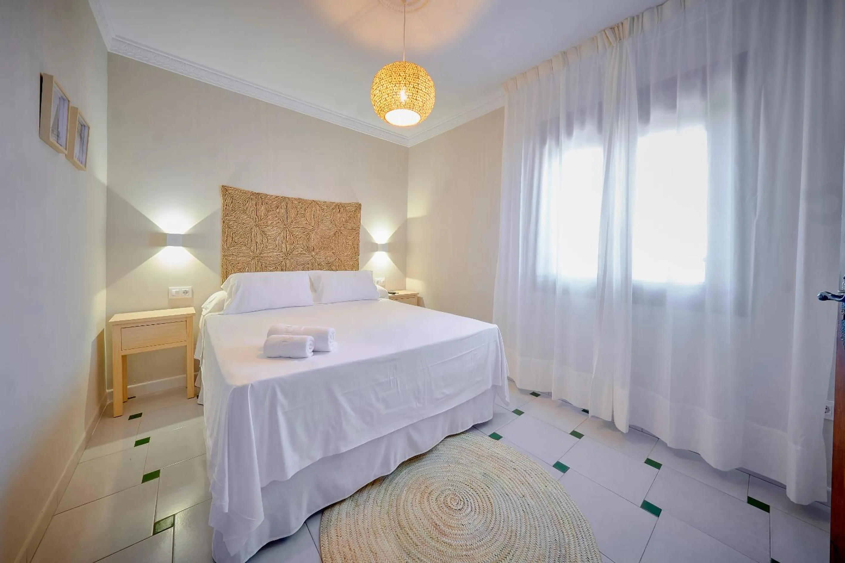 Bed in La Posada Hospedería