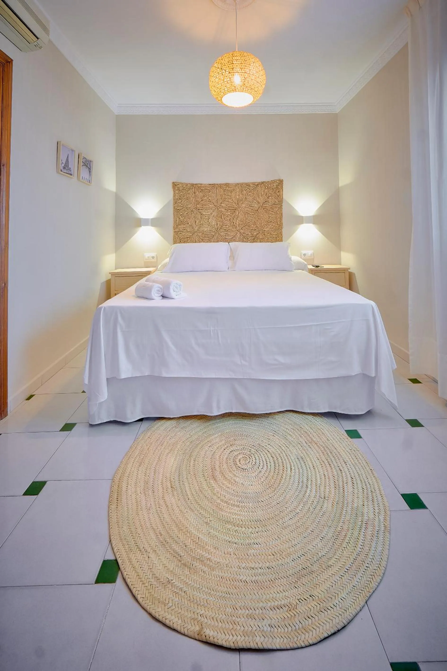 Bed in La Posada Hospedería