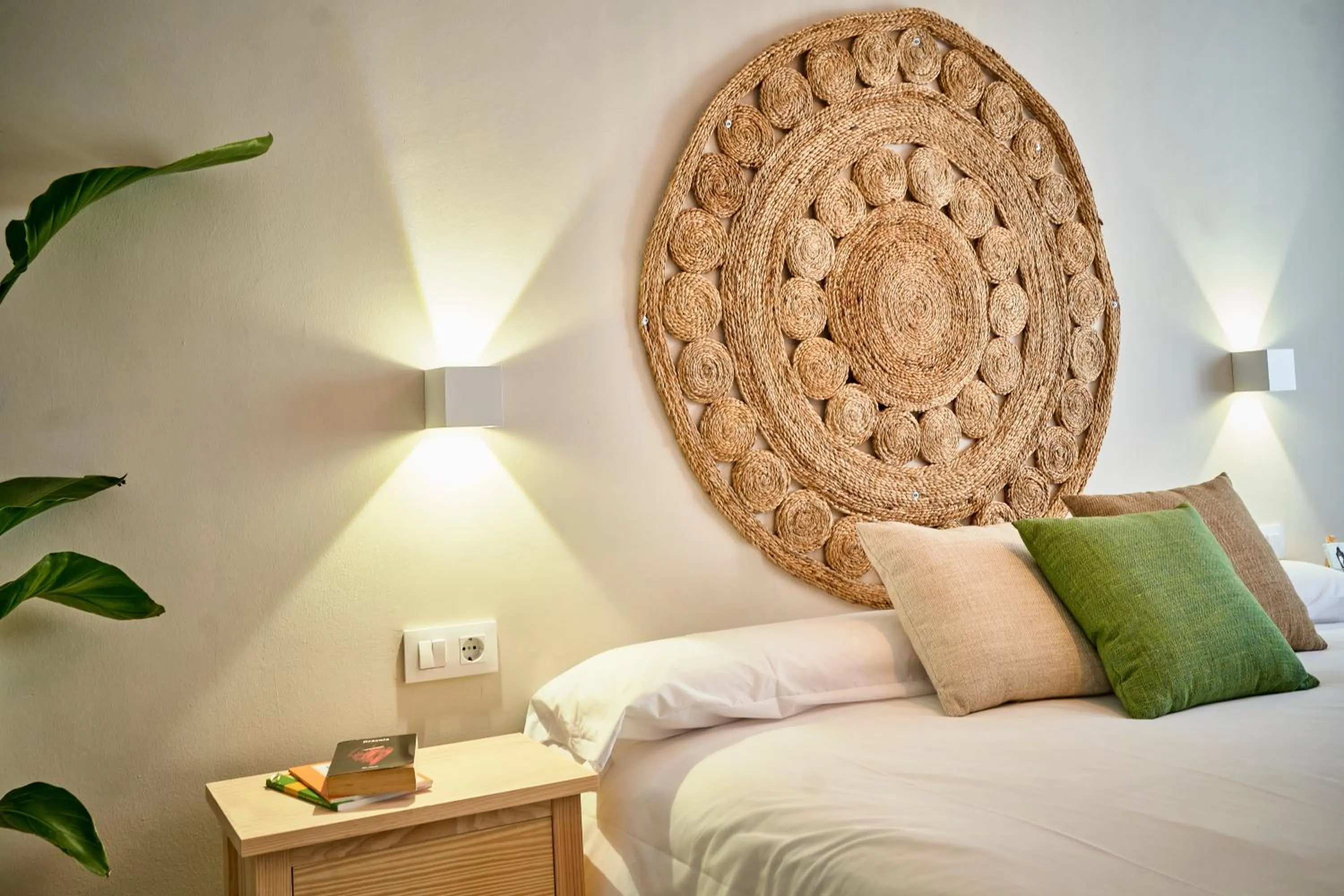 Bed in La Posada Hospedería