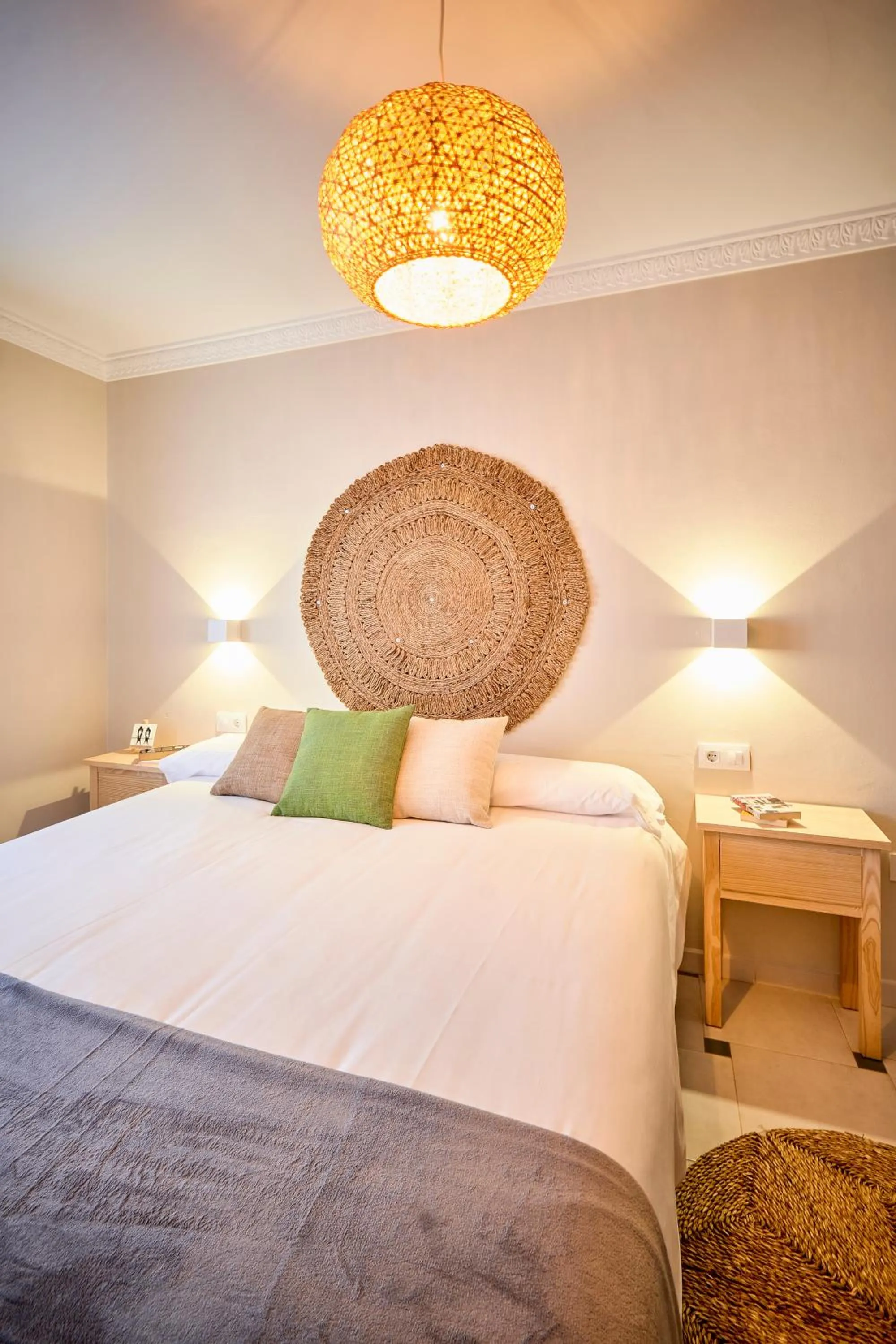 Bed in La Posada Hospedería