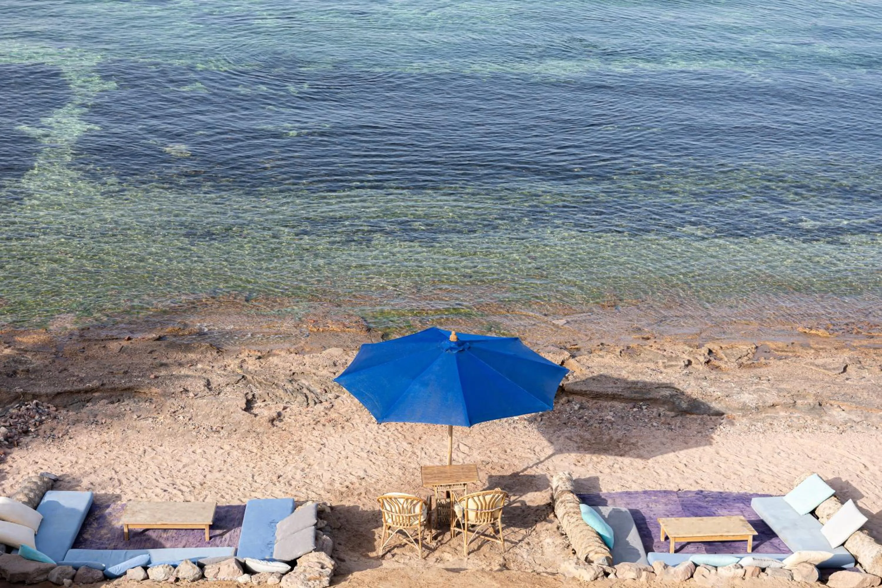 Beach in Lucky palace Dahab