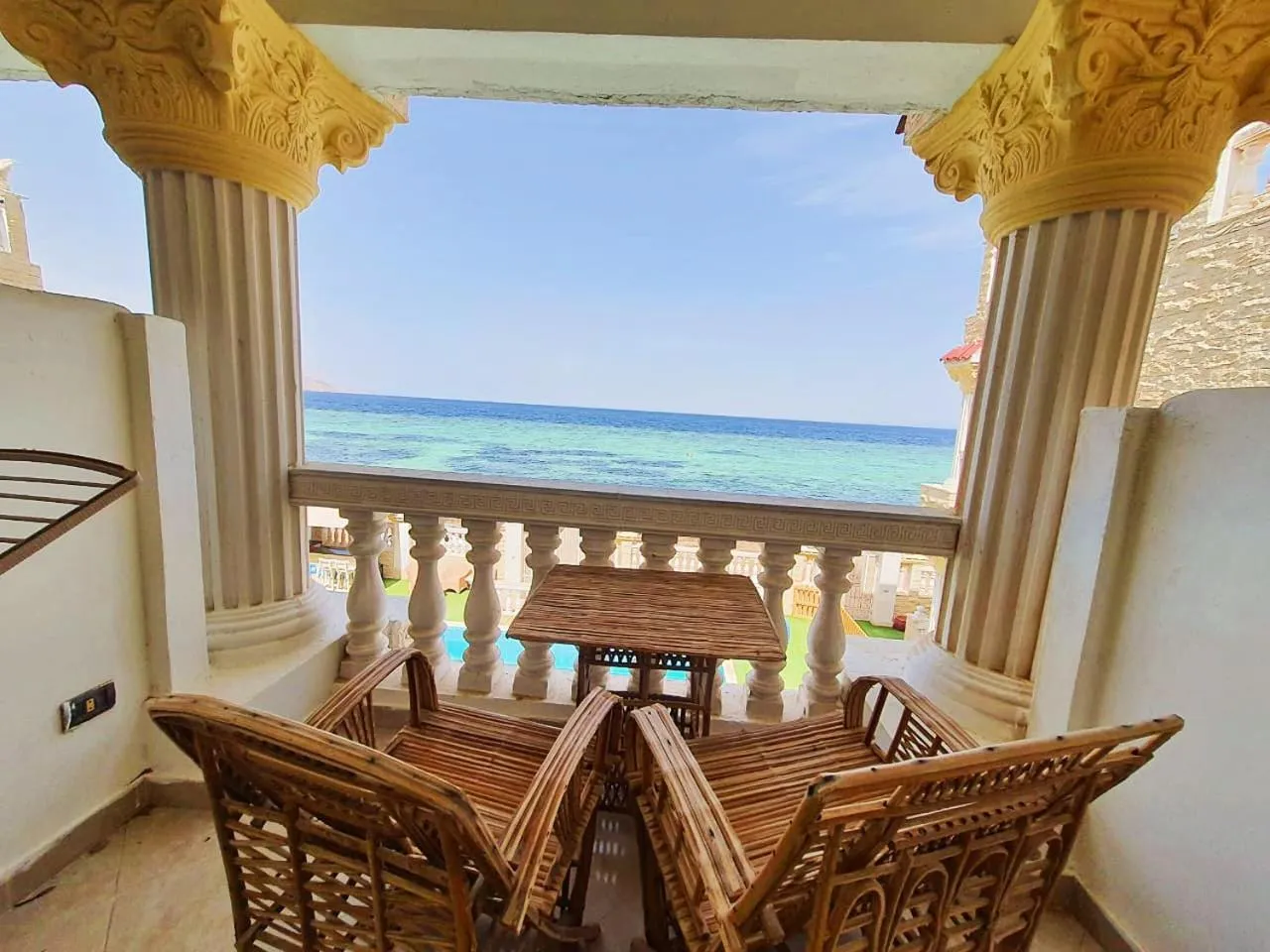 View (from property/room) in Lucky palace Dahab