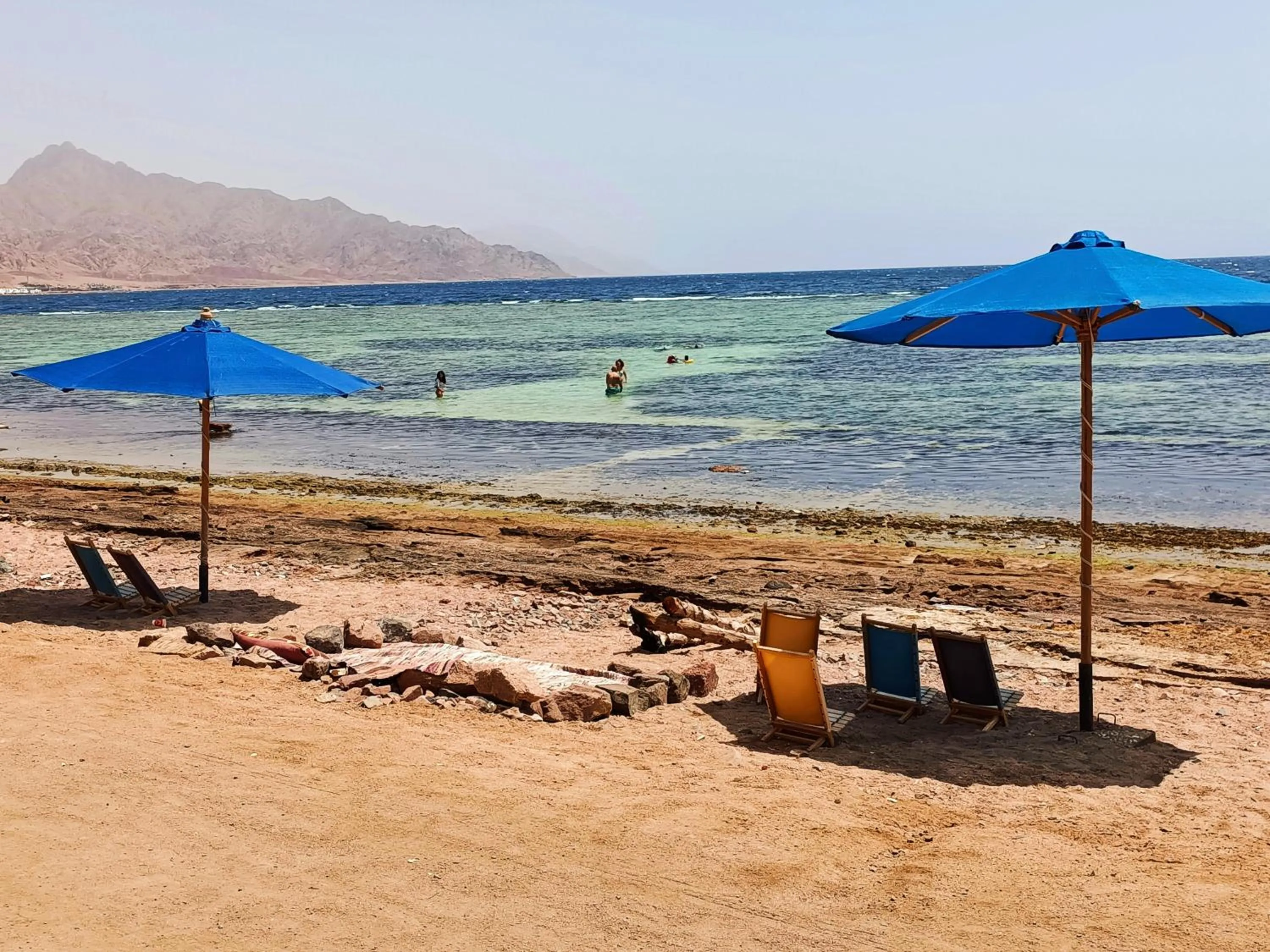 Beach in Lucky palace Dahab