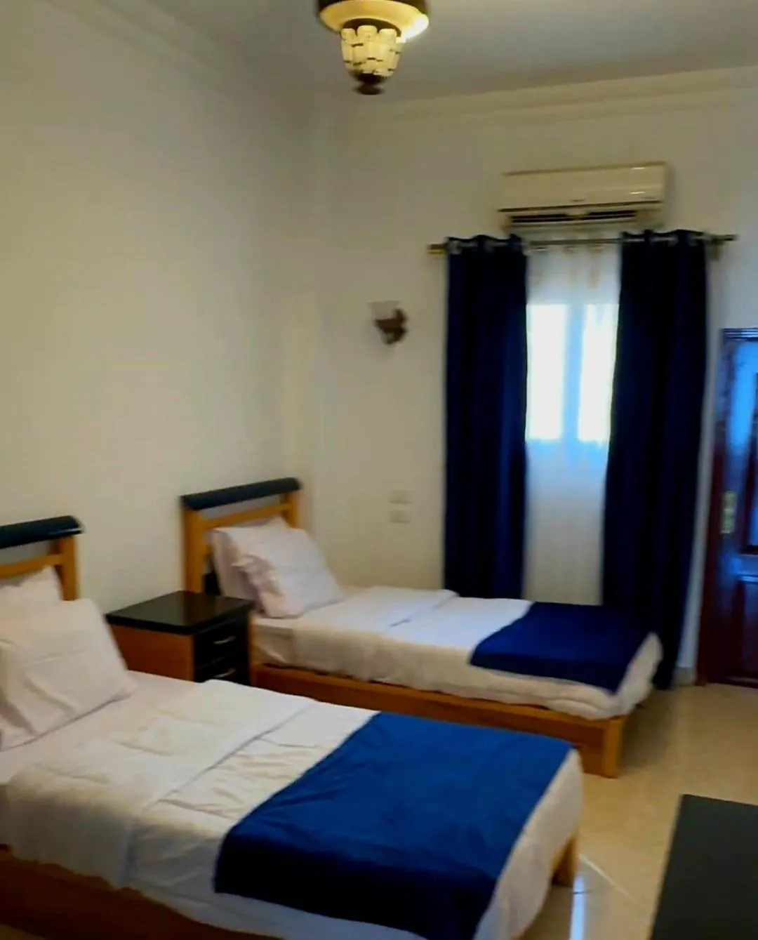 Bed in Lucky palace Dahab