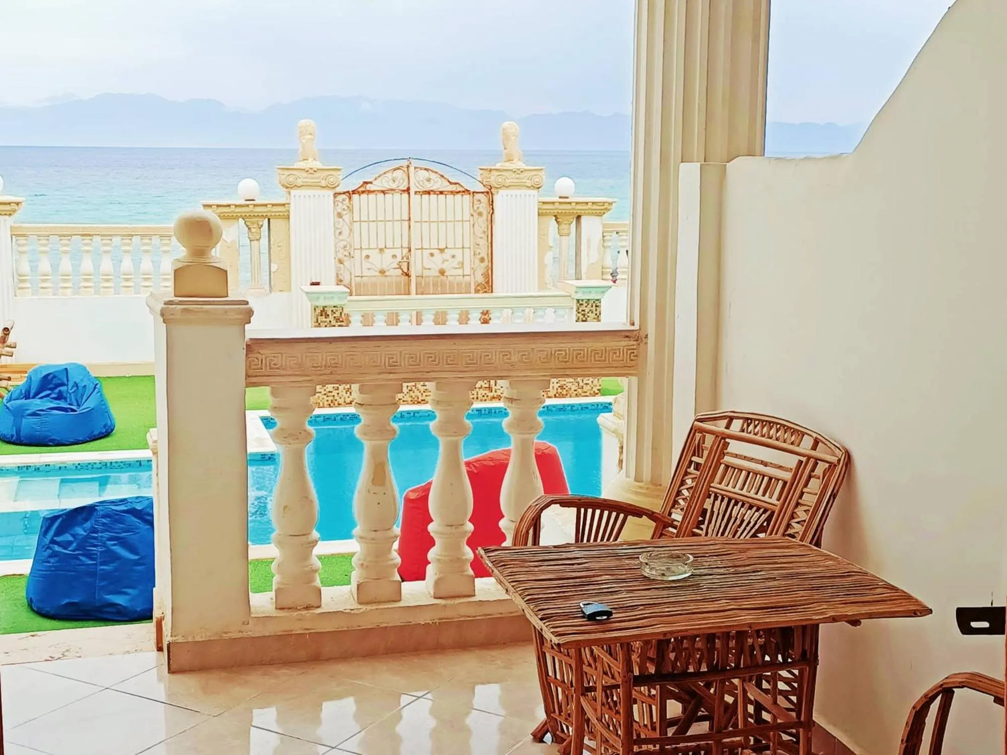 Balcony/Terrace in Lucky palace Dahab