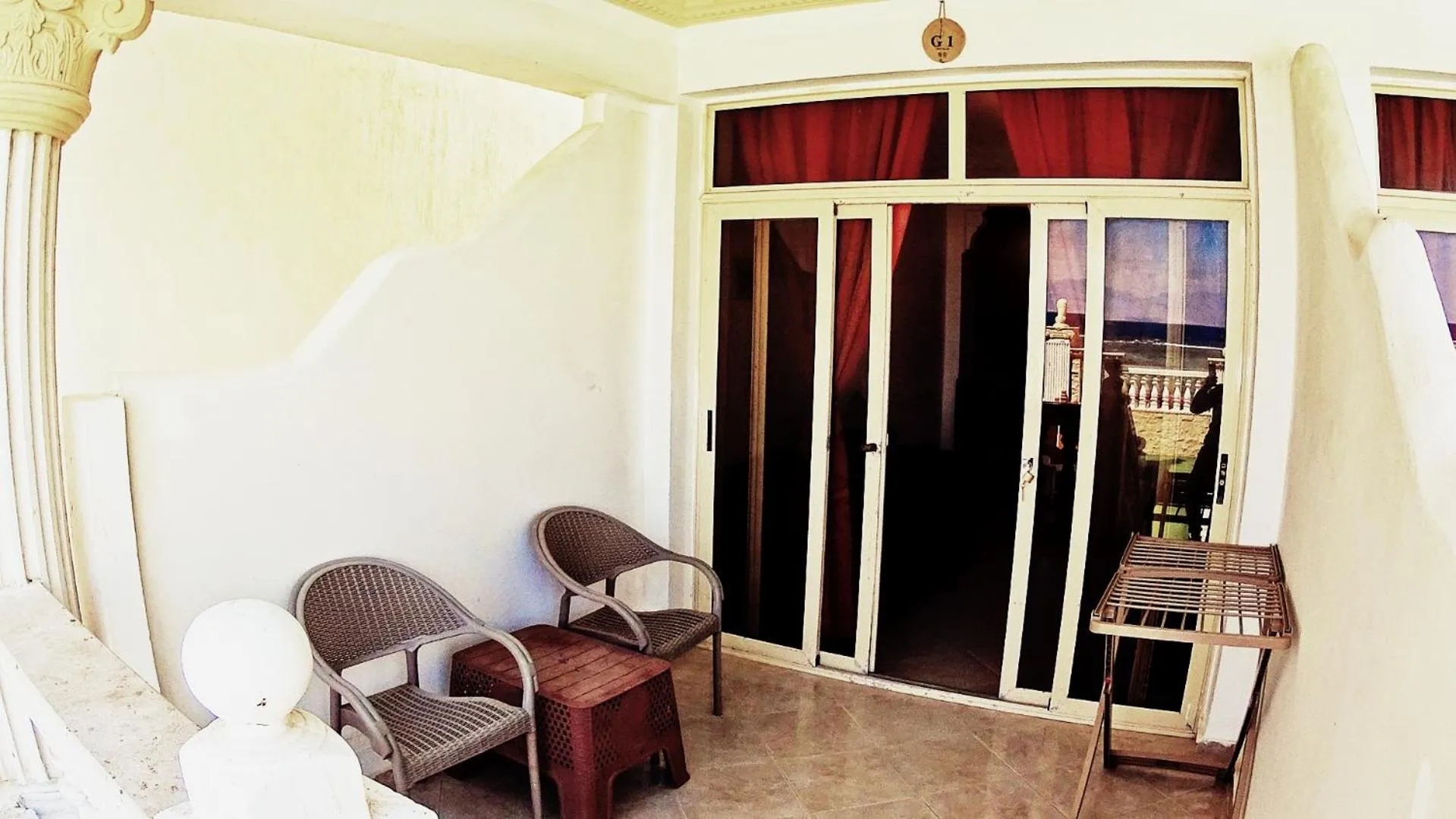 Balcony/Terrace in Lucky palace Dahab