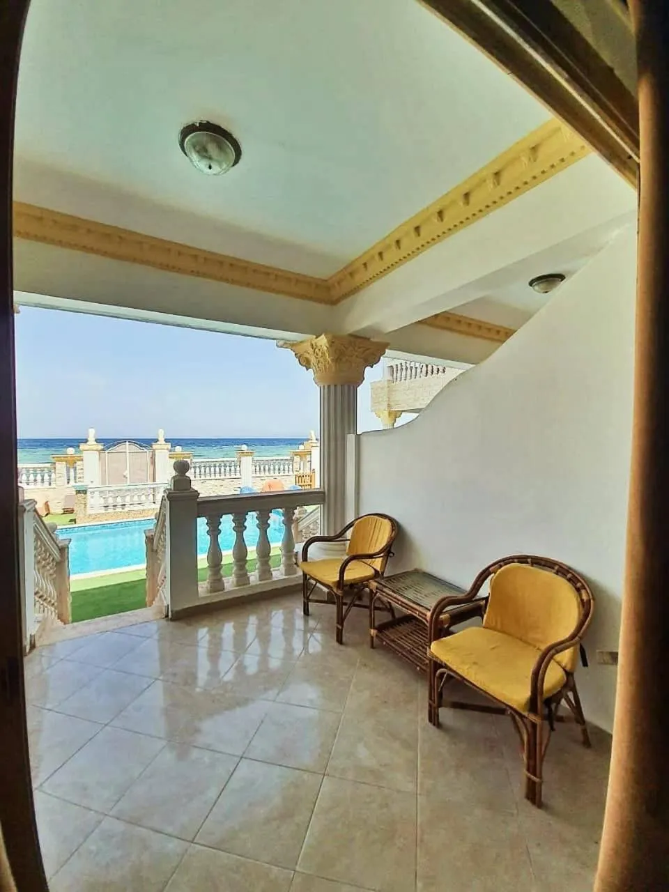 Balcony/Terrace in Lucky palace Dahab