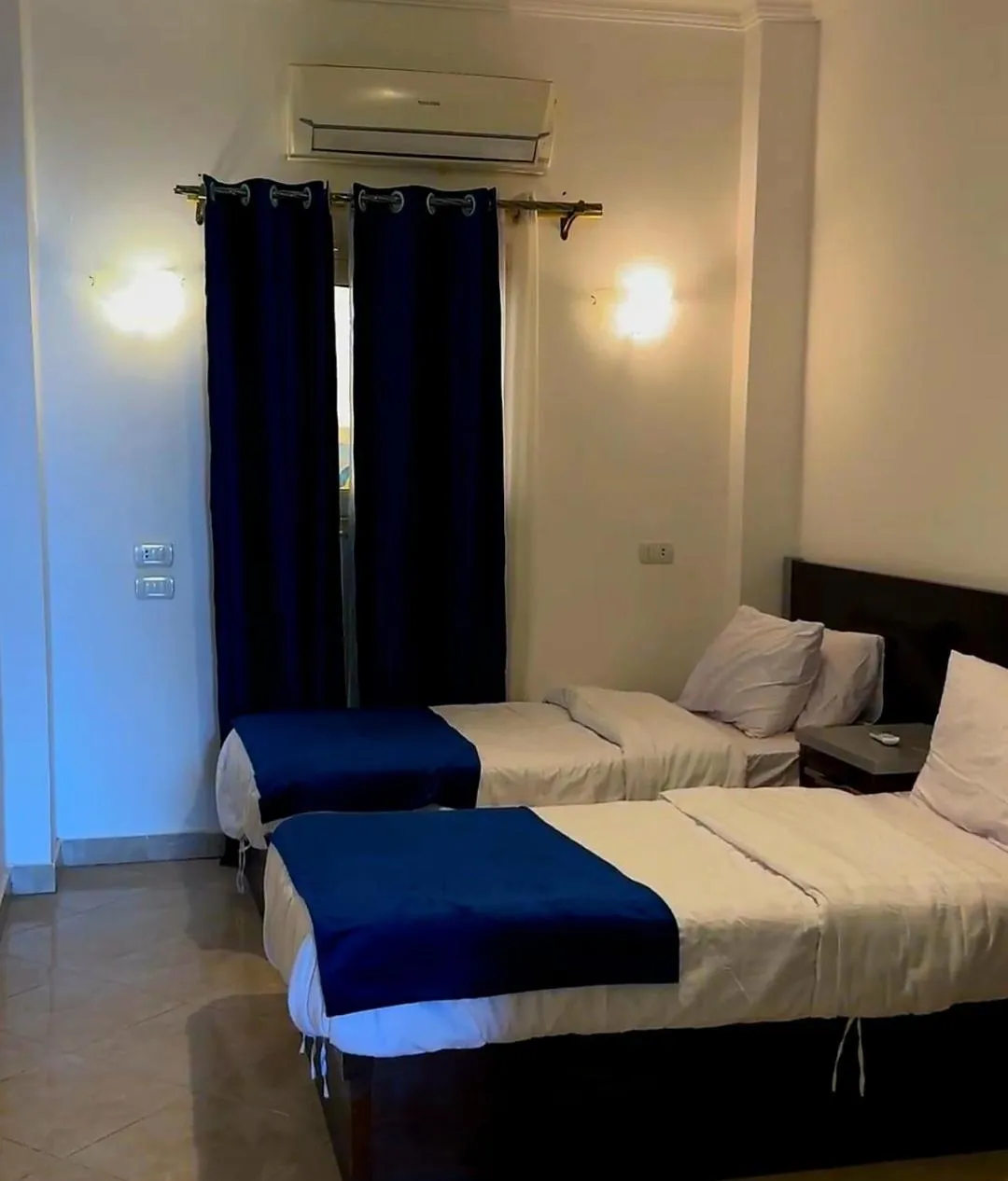 Bed in Lucky palace Dahab