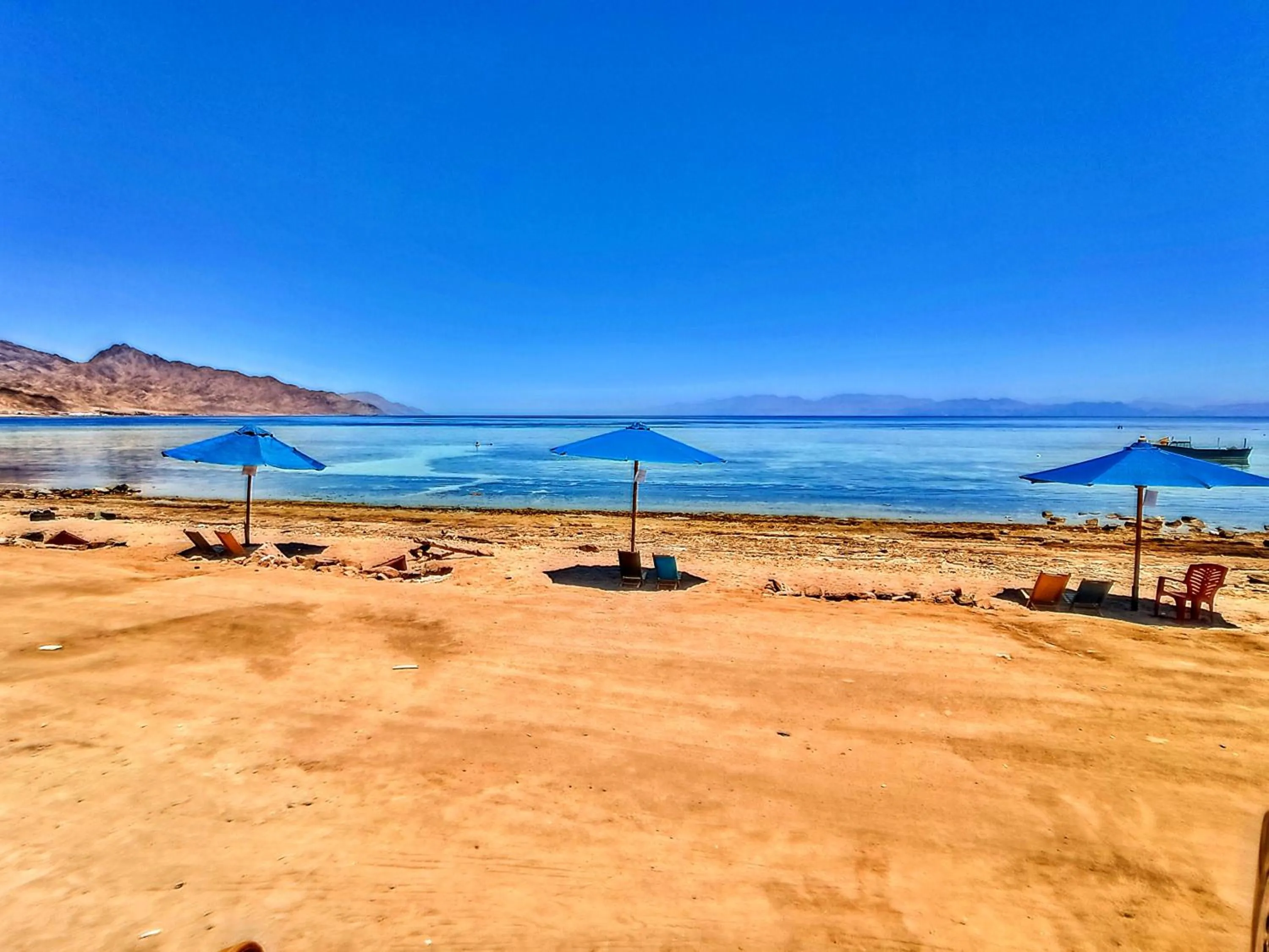 Beach in Lucky palace Dahab