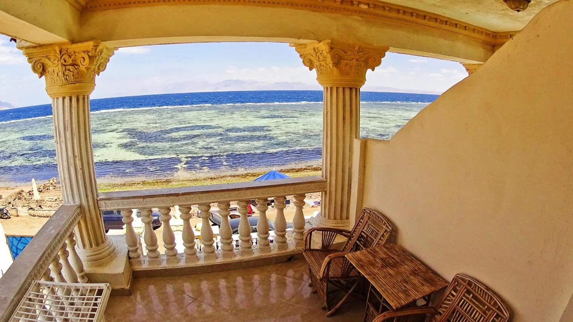 Natural landscape in Lucky palace Dahab