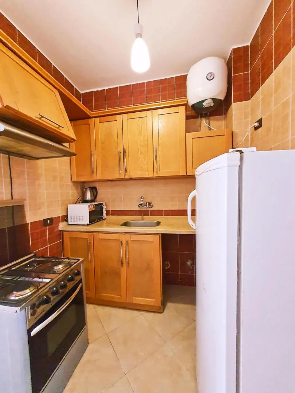 Kitchen or kitchenette in Lucky palace Dahab