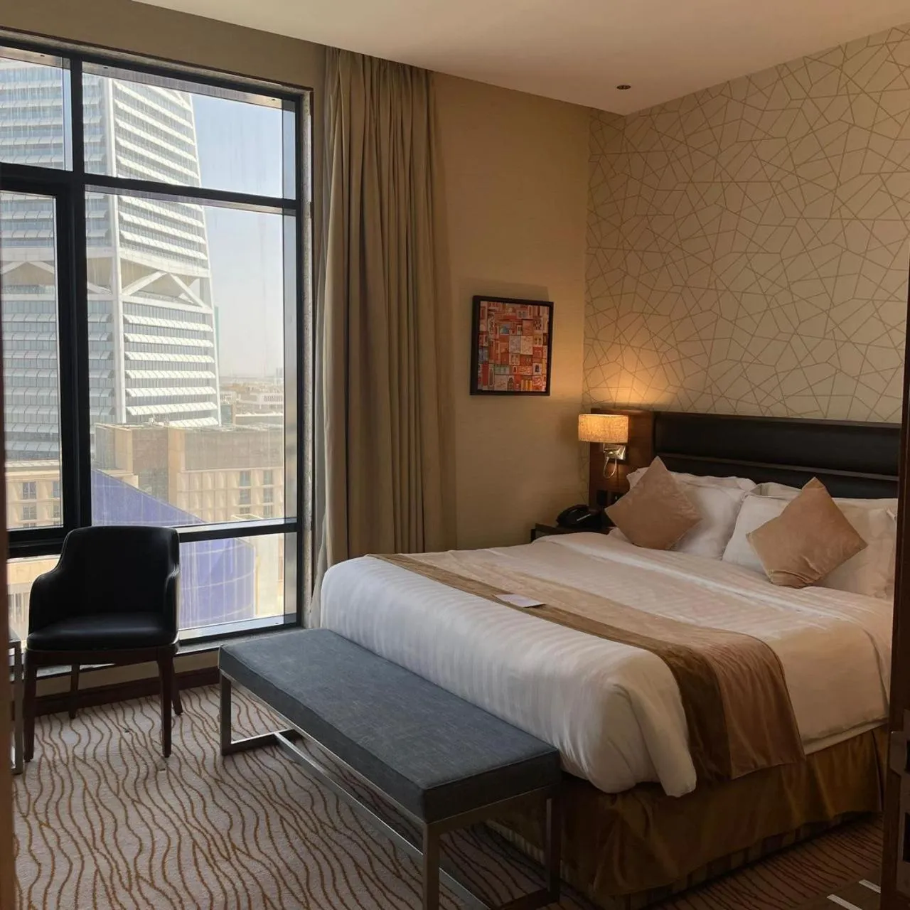 Bed in Rio Hotel Olaya