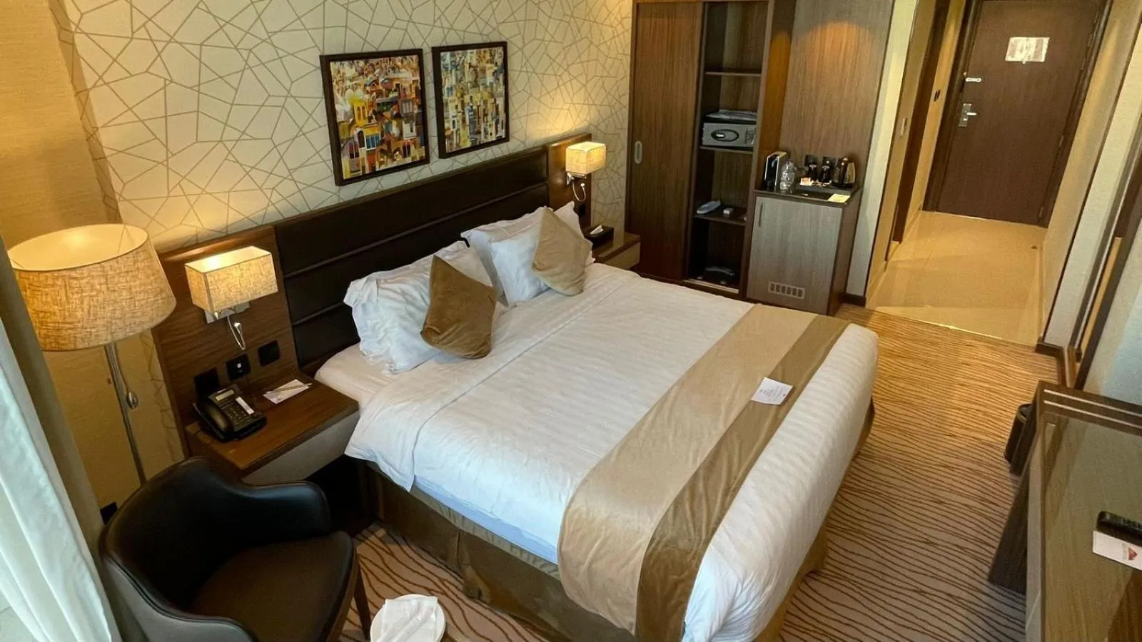 Bed in Rio Hotel Olaya