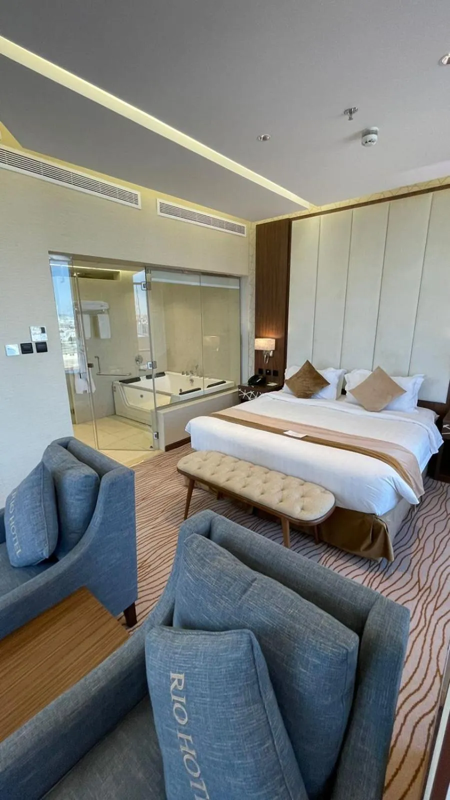 Bed in Rio Hotel Olaya