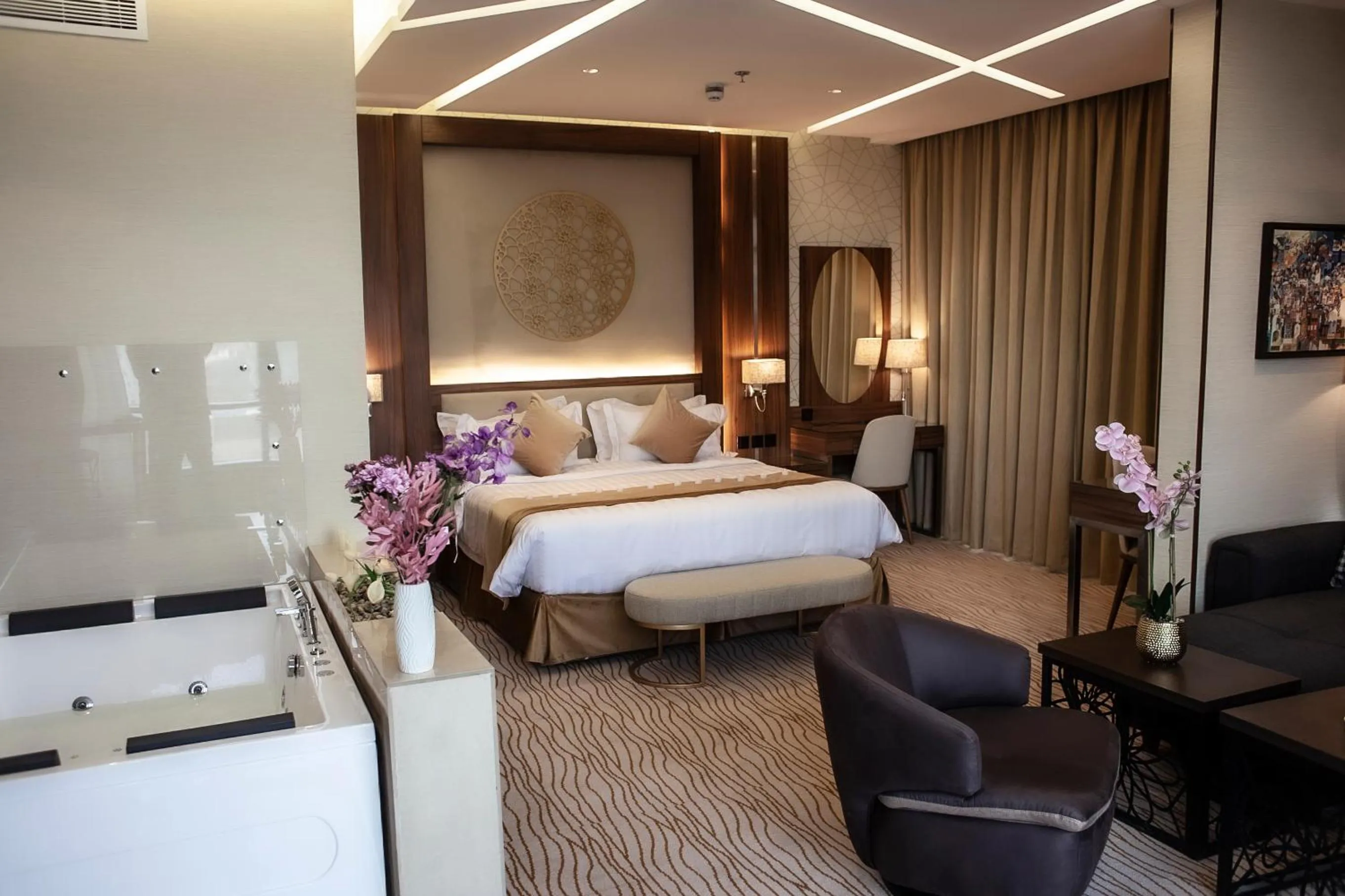 Bed in Rio Hotel Olaya