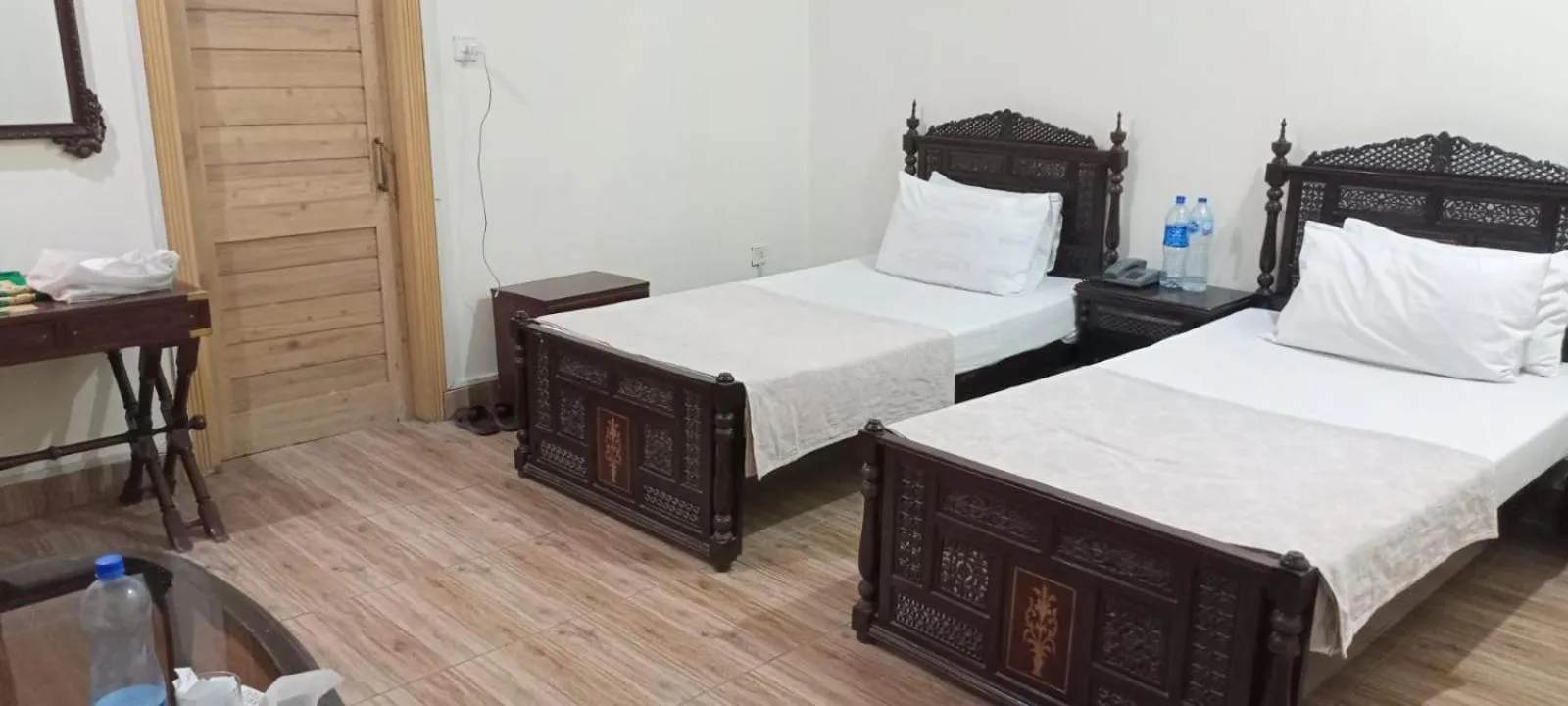 Photo of the whole room, Bed in Luxury Palace Peshawar