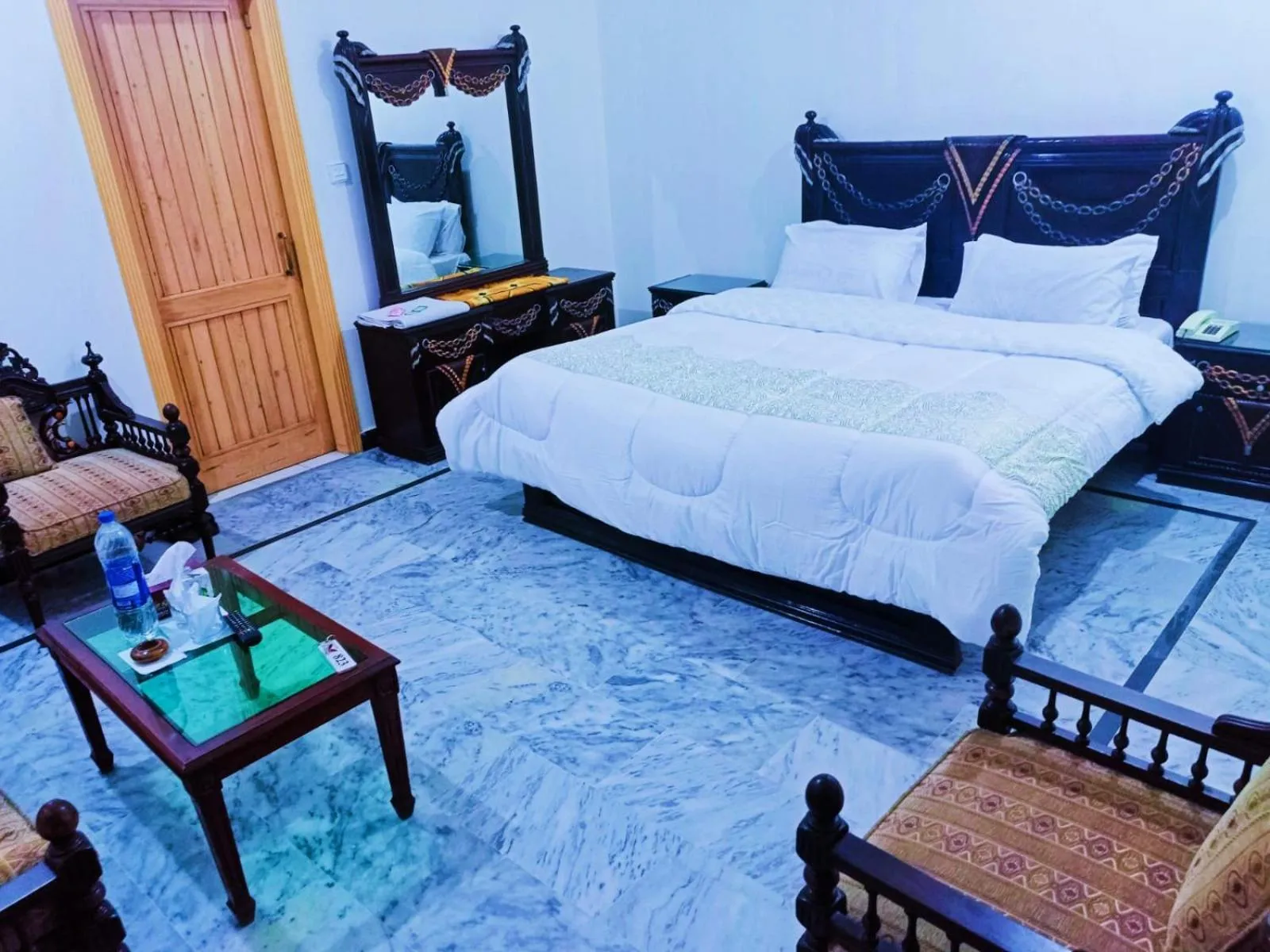 Bed in Luxury Palace Peshawar