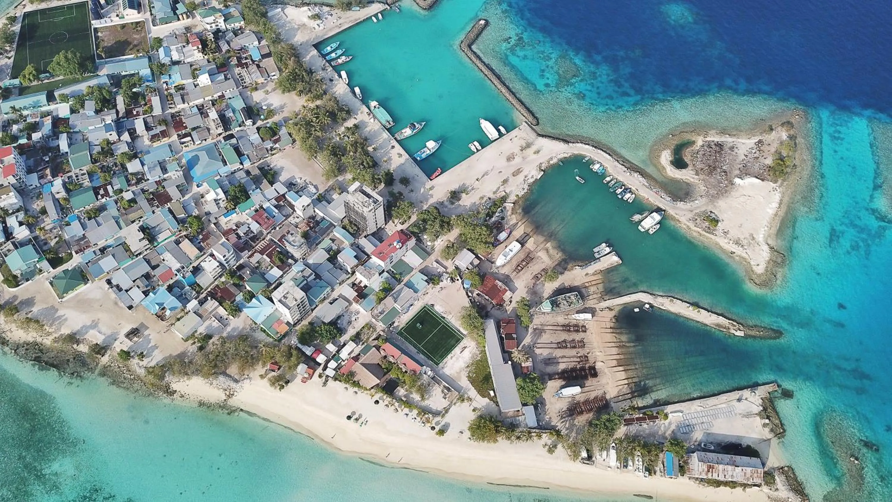 Bird's eye view in Premier Beach