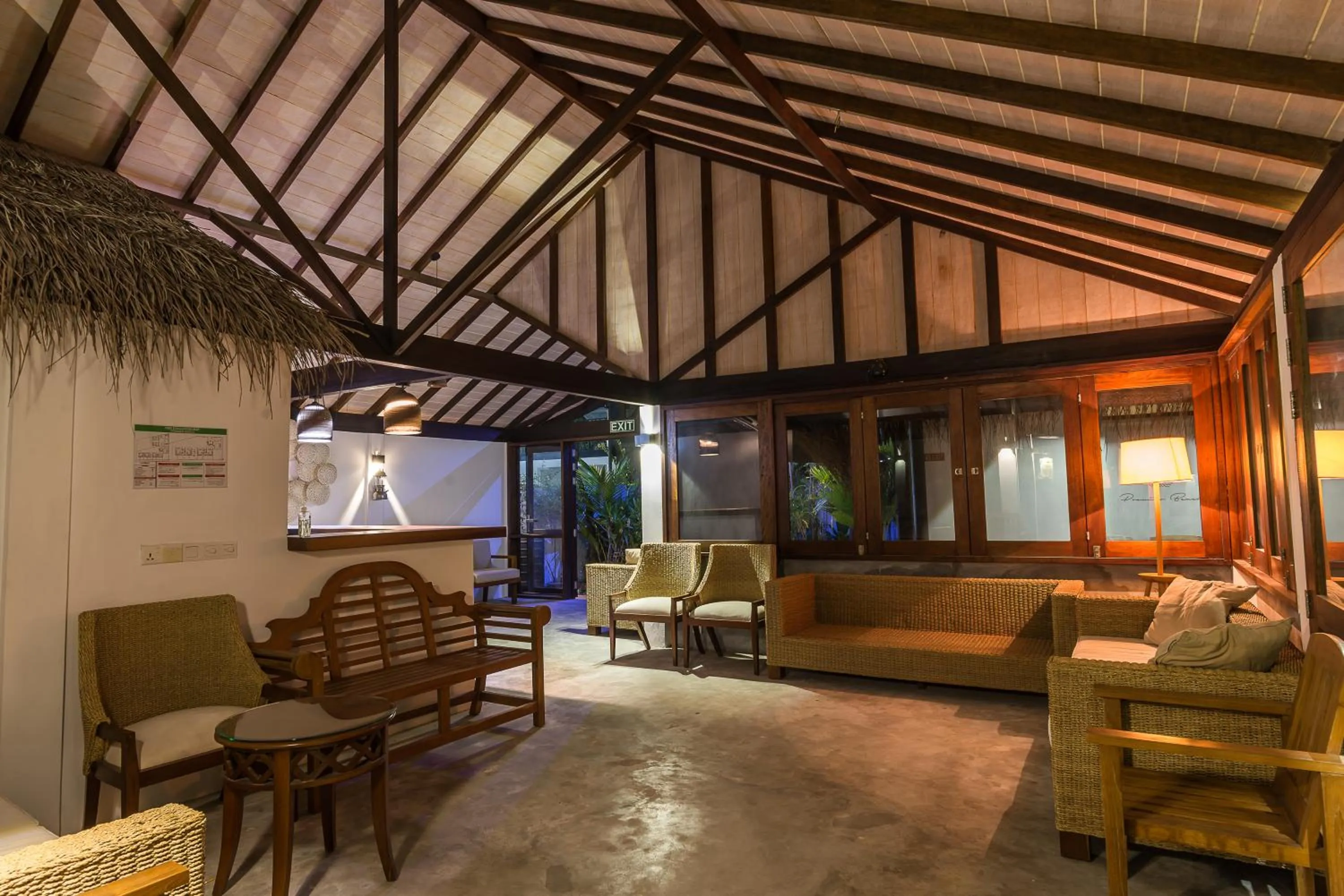 Seating area in Premier Beach