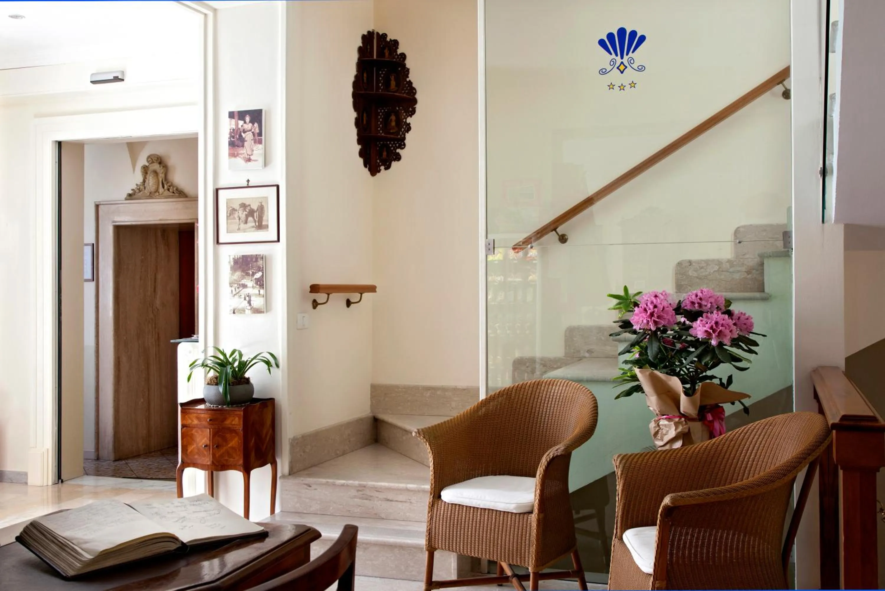 Lobby or reception in Hotel Del Corso