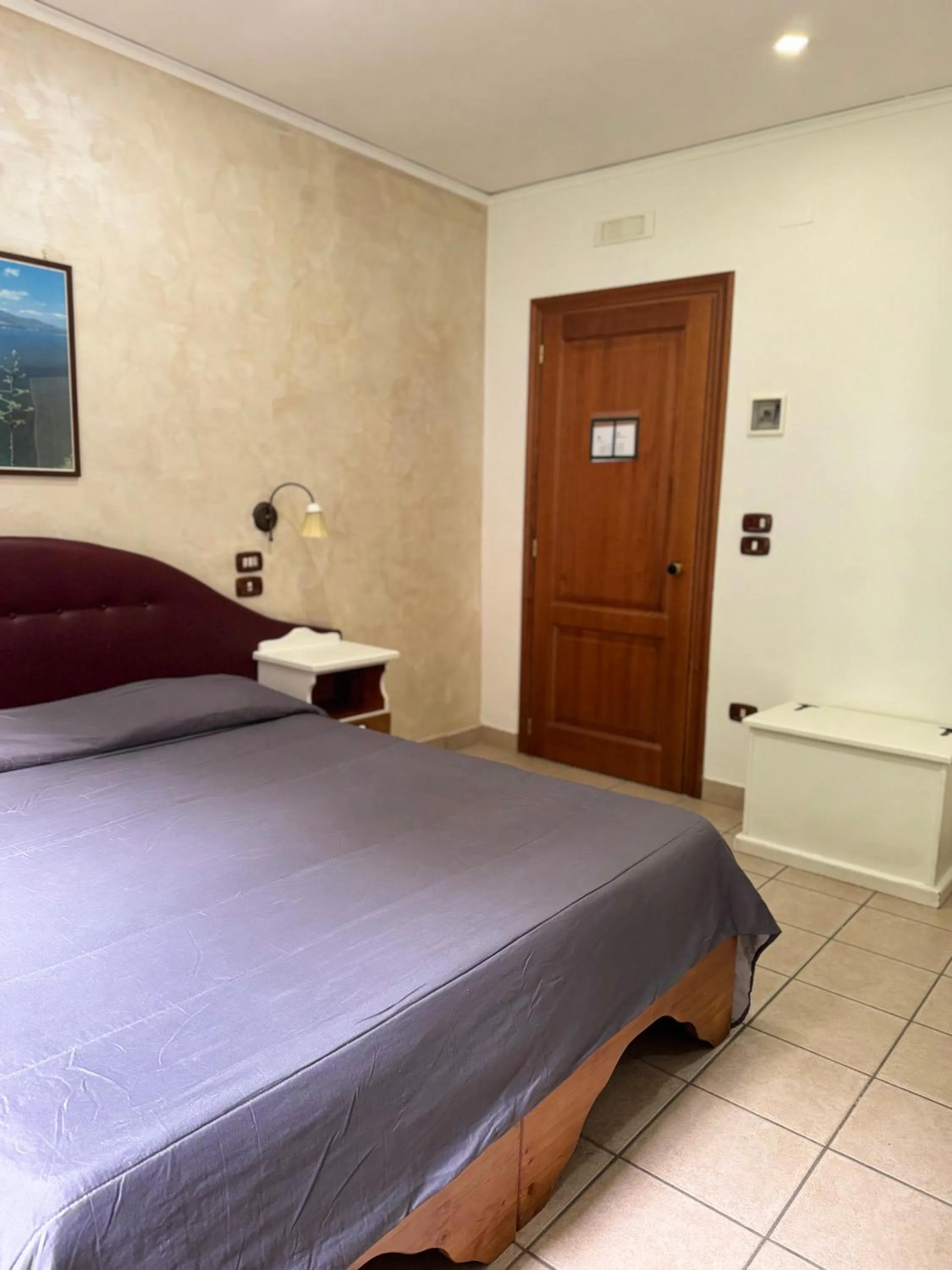 Bedroom, Bed in Hotel Federico II