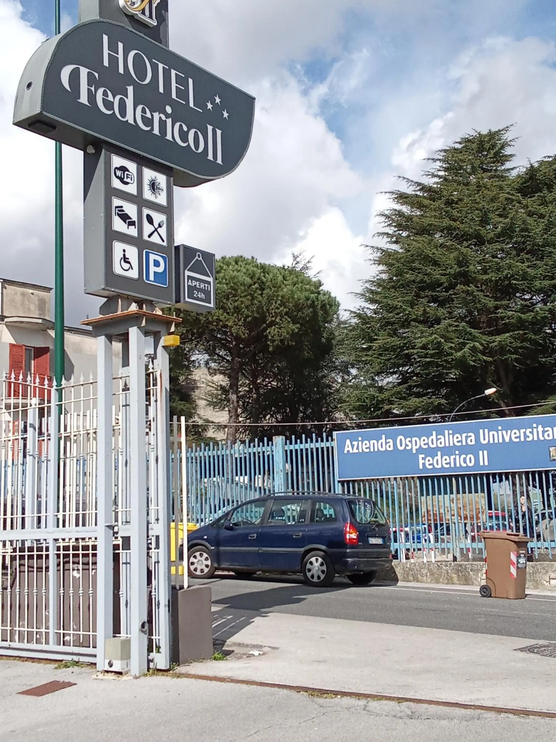 Property building in Hotel Federico II