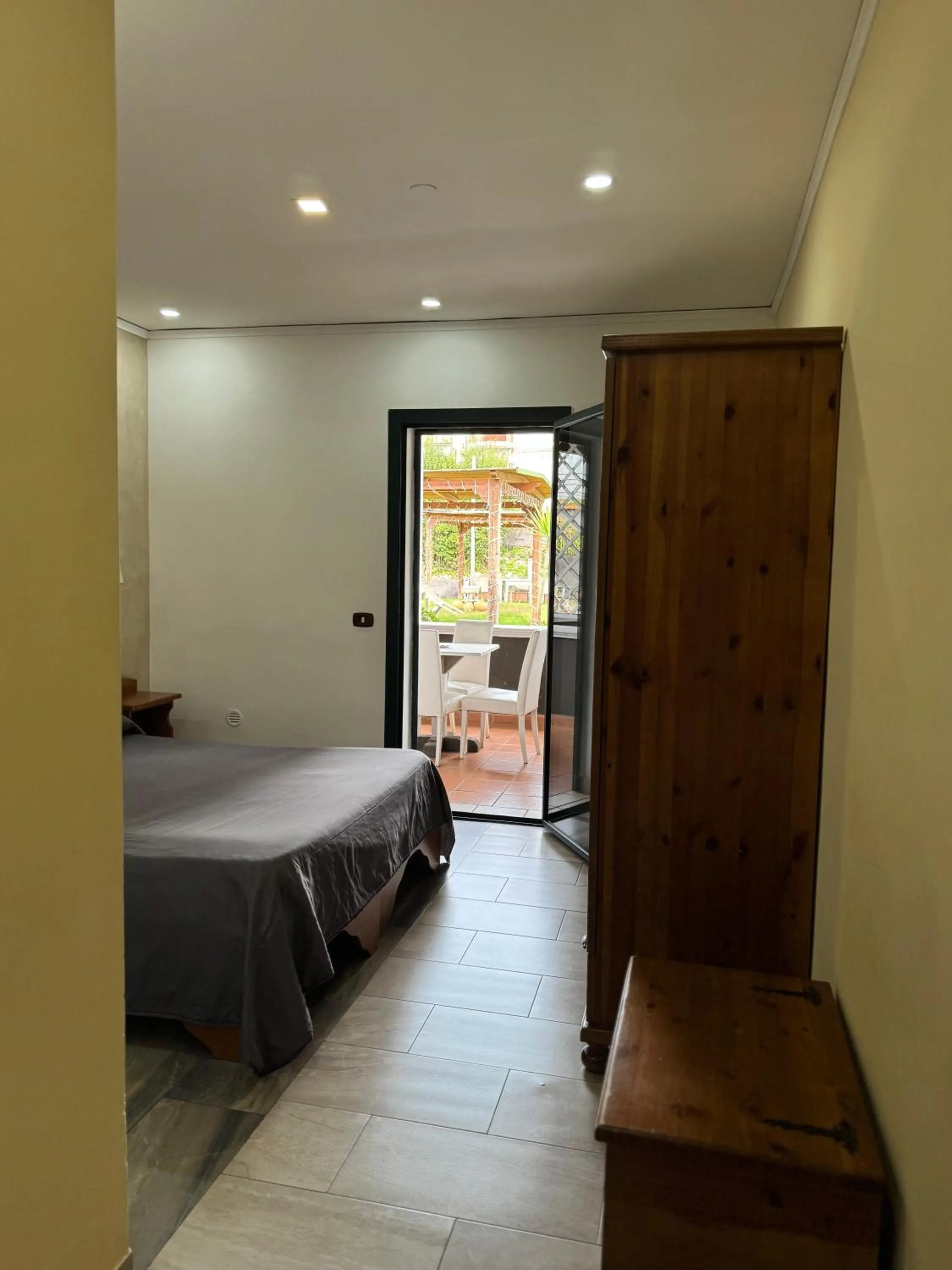 Bedroom, Bed in Hotel Federico II