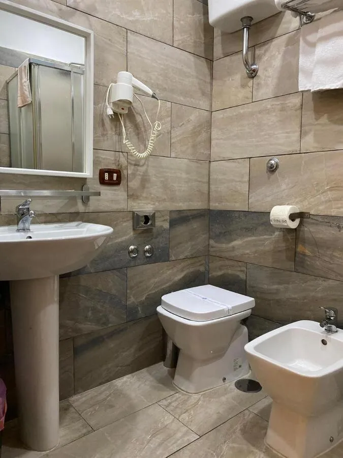 Bathroom in Hotel Federico II