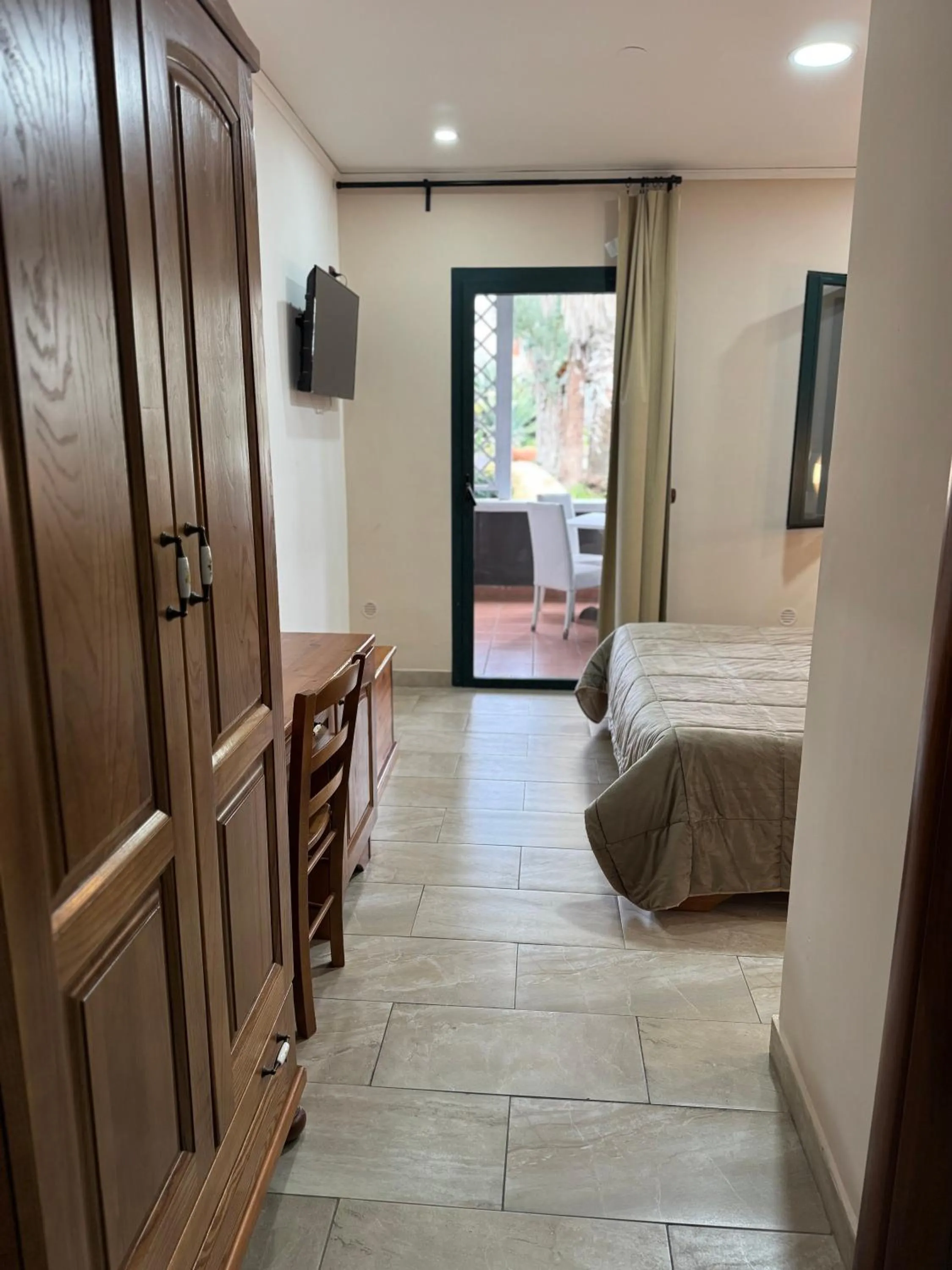 Bedroom, Bed in Hotel Federico II