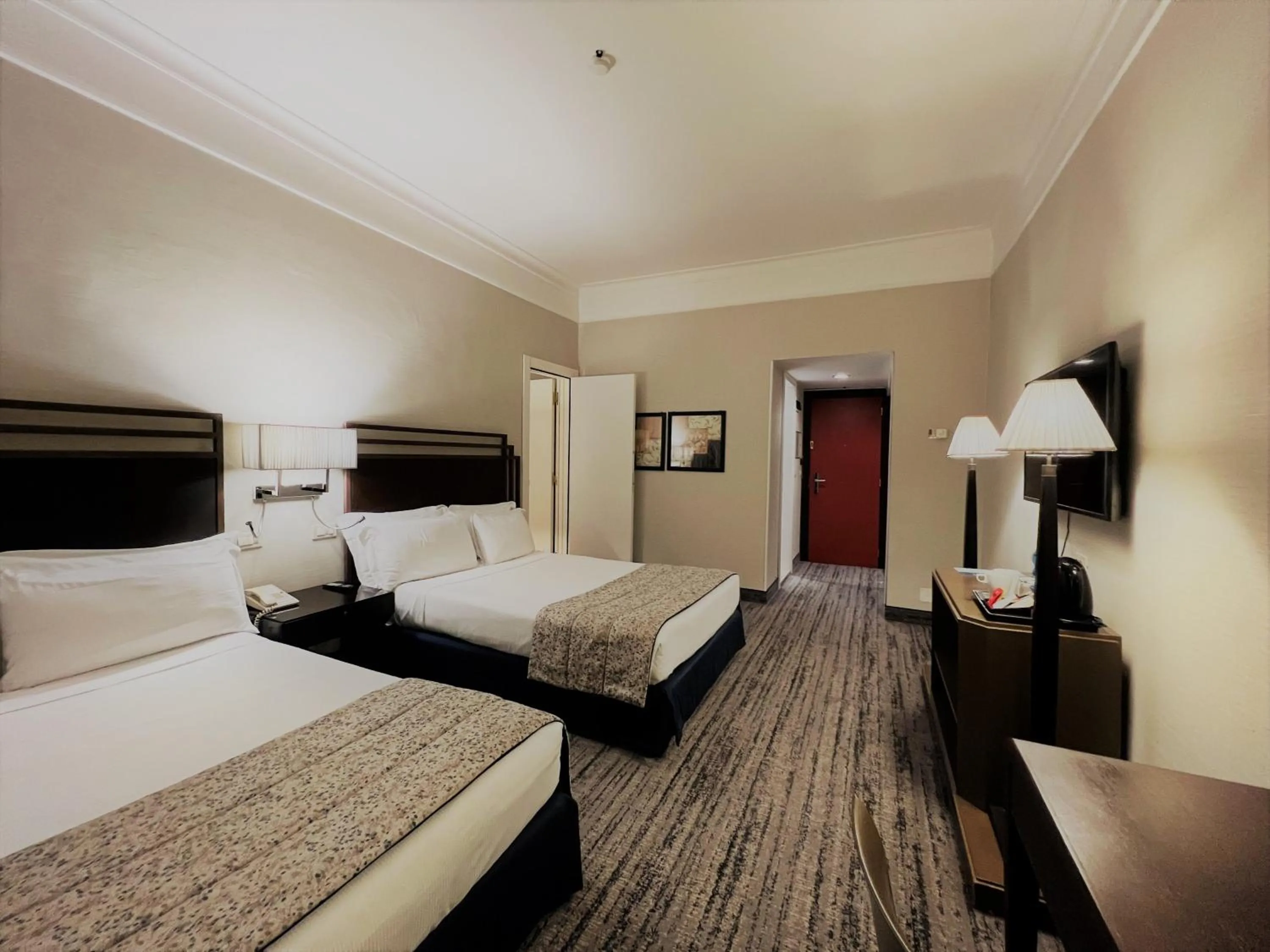 Photo of the whole room, Bed in Crowne Plaza Rome St. Peter's by IHG