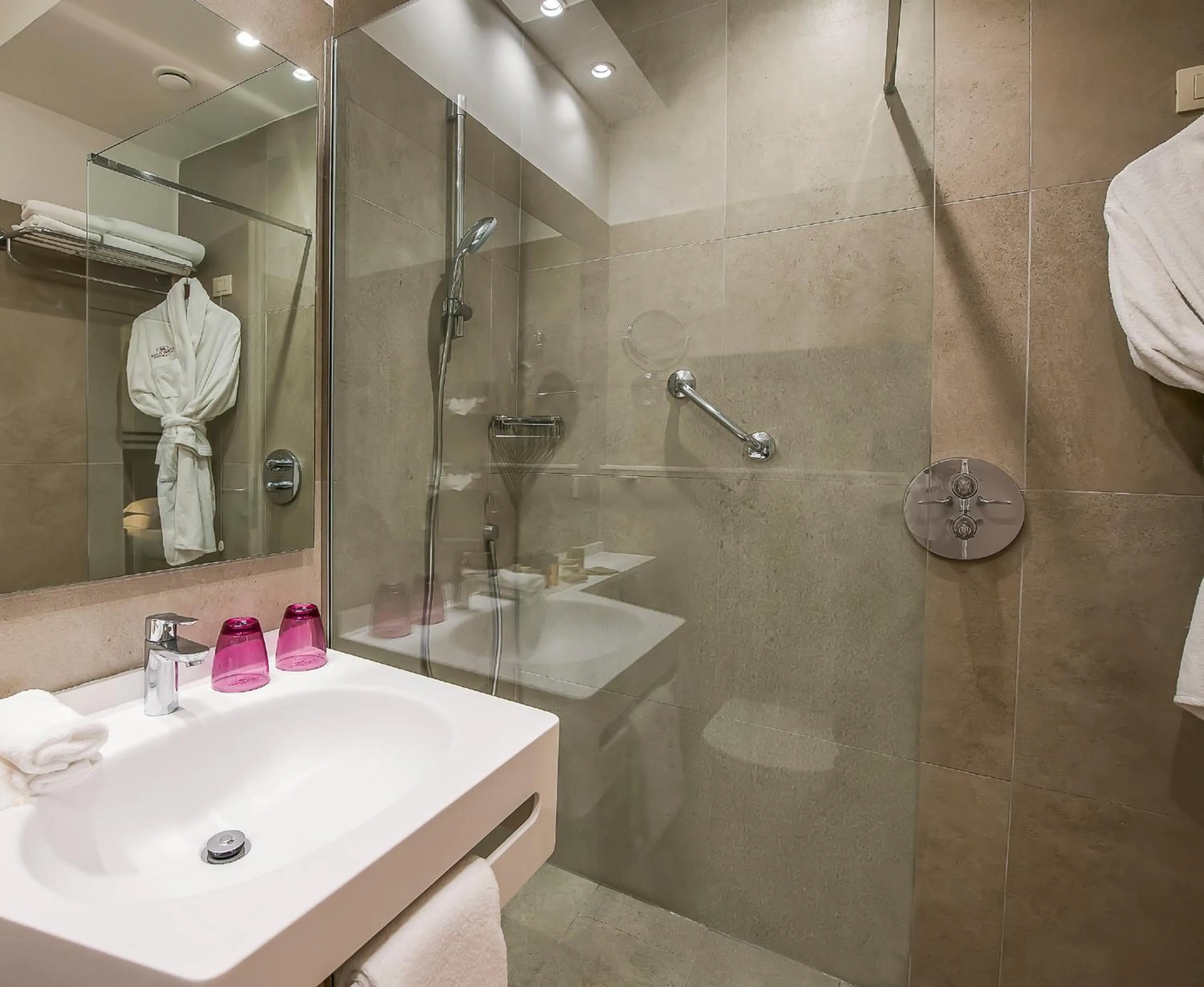 Bathroom in Crowne Plaza Rome St. Peter's by IHG